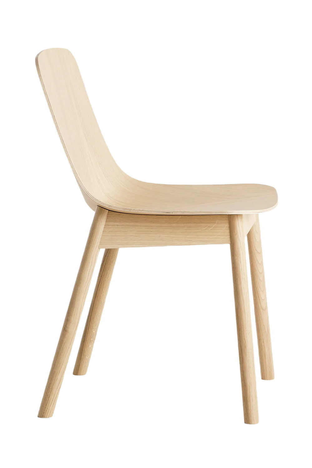 White Oak Minimalist Dining Chair | WOUD Mono、mySite、neckold