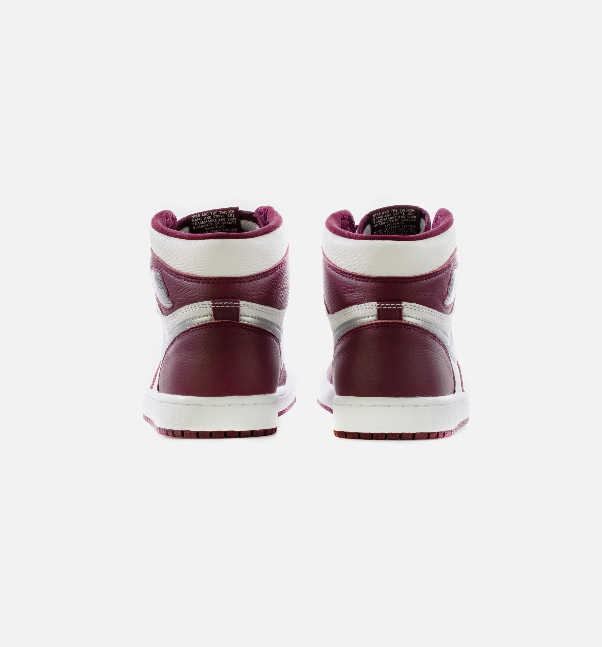 Air Jordan 1 Retro High OG Bordeaux Mens Lifestyle Shoe - Bordeaux/White/Metallic Silver Limit One Per Customer、mySite、dreamappss