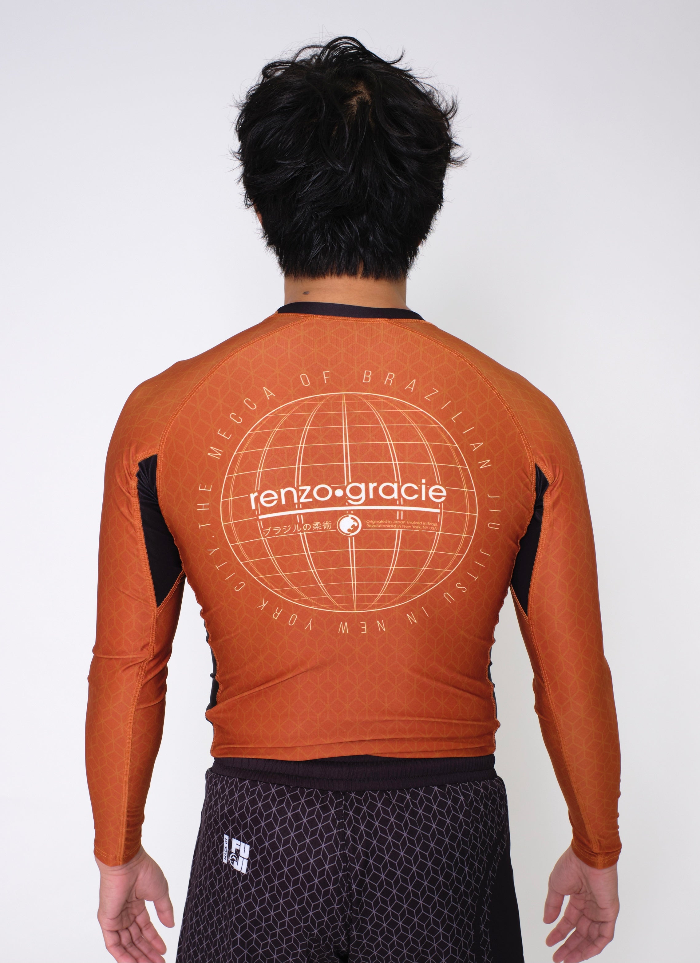 Renzo Gracie Mecca Ranked Long Sleeve Rashguard、mySite、gigharbornorthrealestate