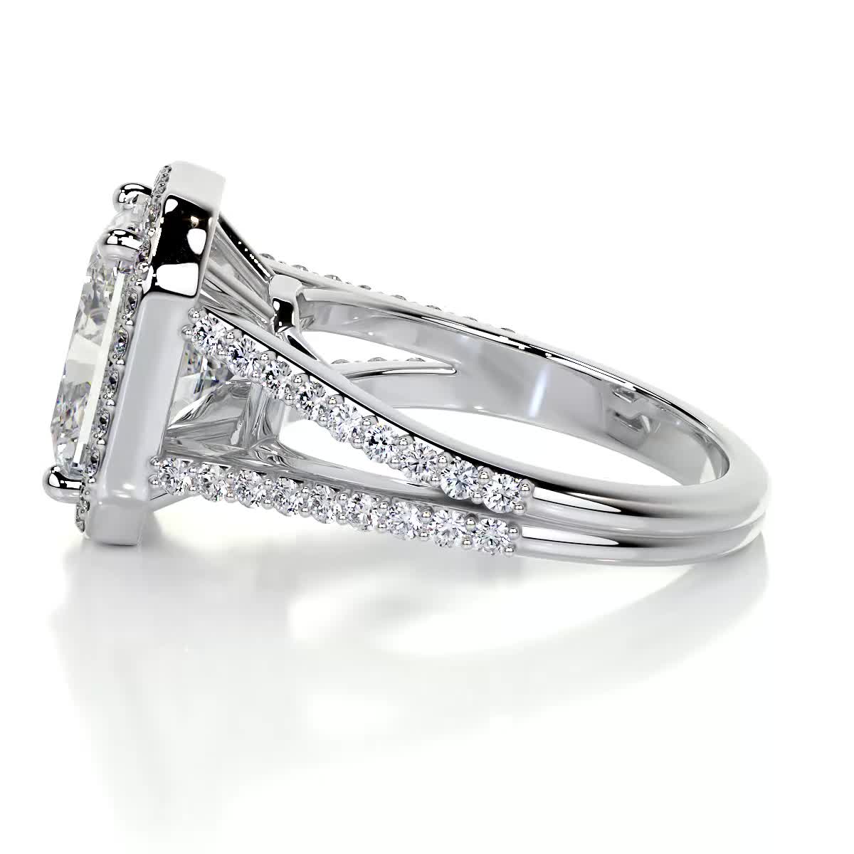 Marina Diamond Engagement Ring -18K White Gold、mySite、hinf8tx79