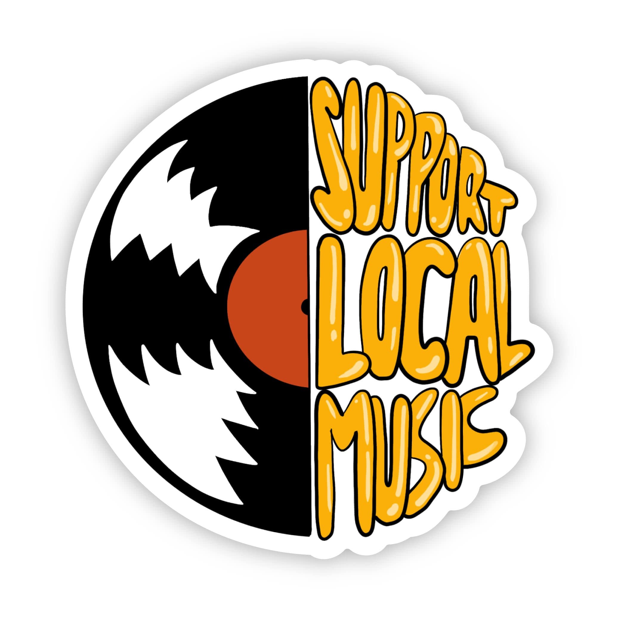  Support local music sticker、mySite、ghnorth