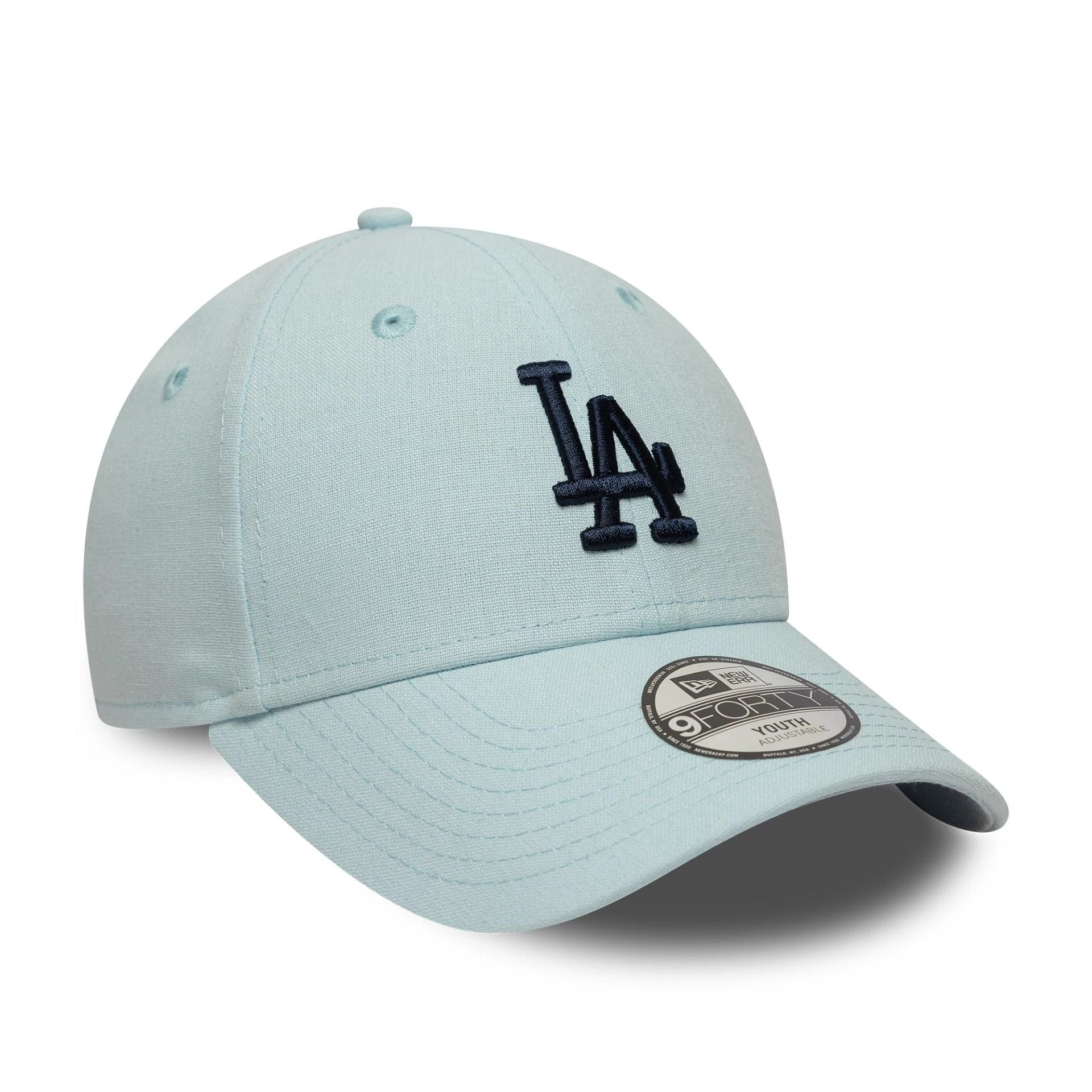 LA Dodgers Youth MLB Linen Pastel Blue 9FORTY Adjustable Cap、mySite、vikingsvslions