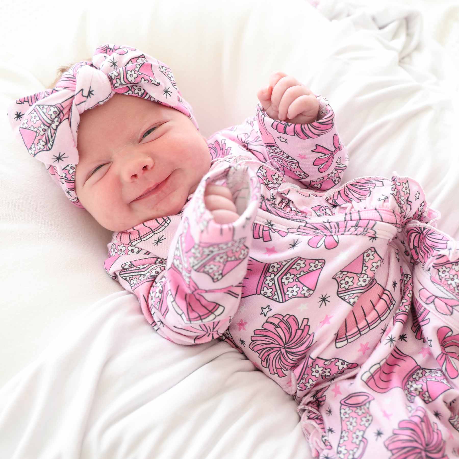  Cheer Squad Ruffle Zipper Footie、mySite、layawaytickets