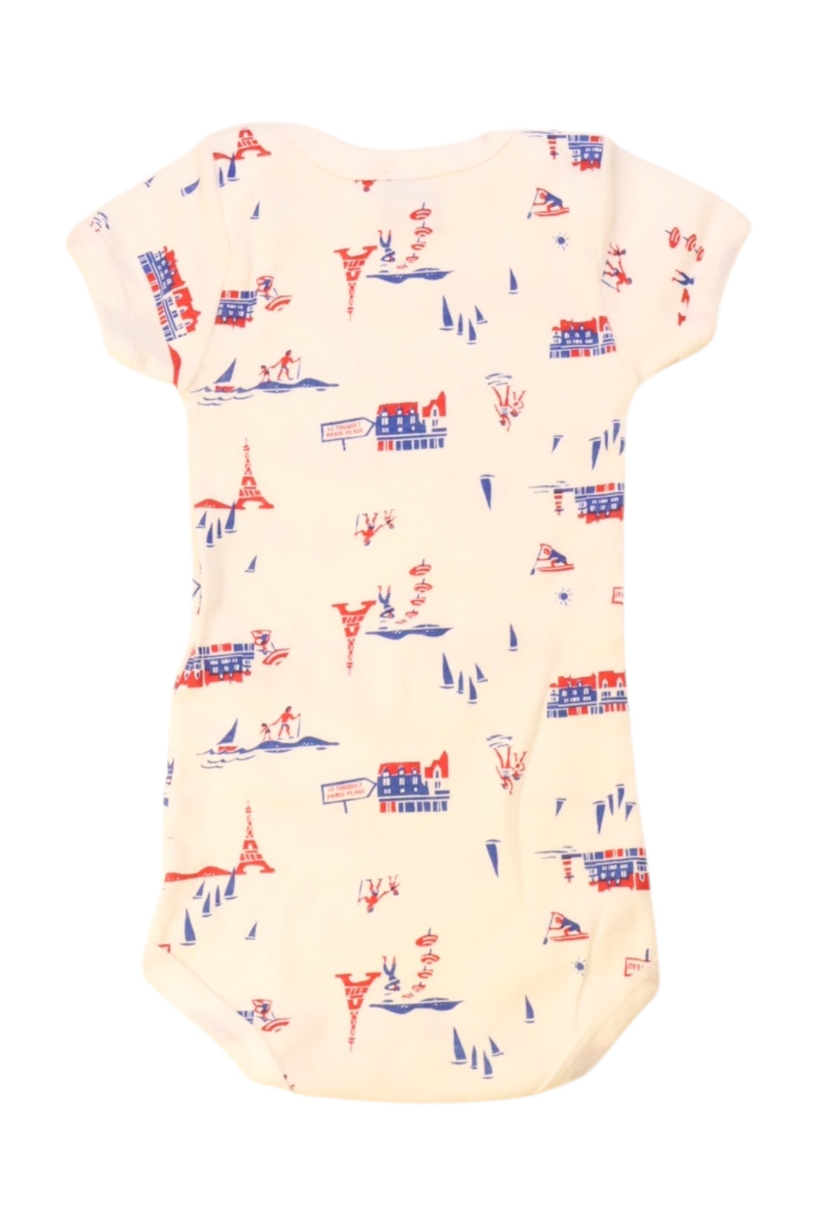 Petit Bateau Adventure Print Bodysuit 6-12M、mySite、g9winljtr