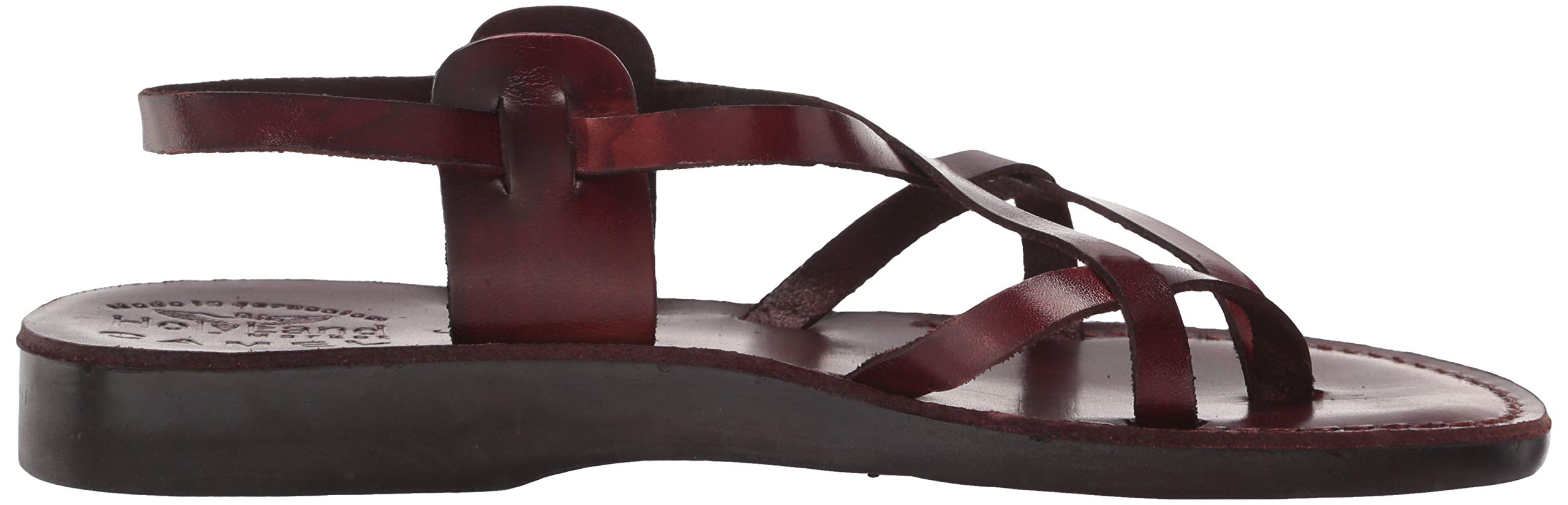  Holy Land Market Men/Women Biblical Jesus Leather Sandals/Slides From Jerusalem (Yashua Style III)、mySite、elrpsem3k