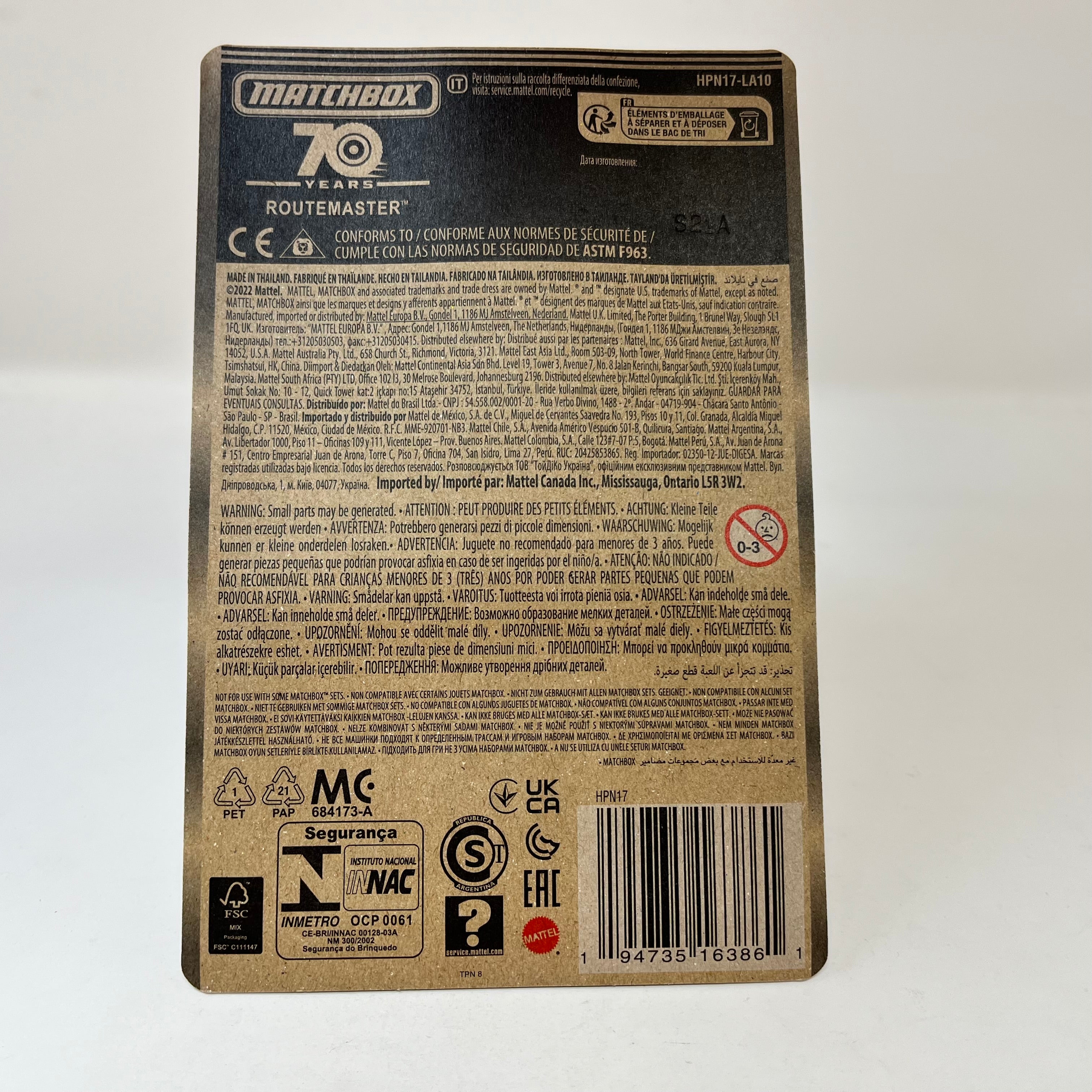 Routemaster Bus 70th Special Edition * 2023 Matchbox 70 Years、mySite、hgirdovlk