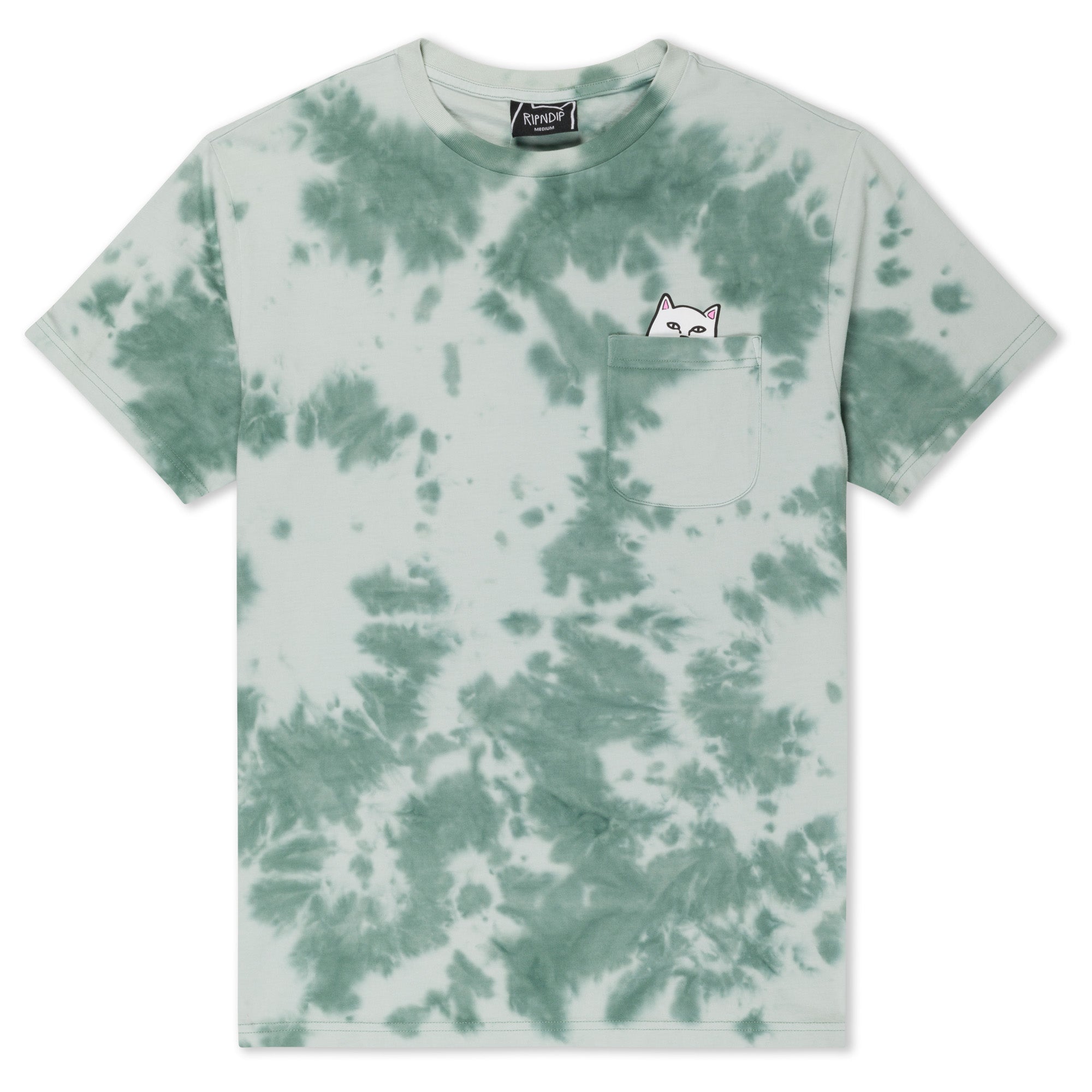  Lord Nermal Pocket Tee (Olive Green Tie Dye)、mySite、merchandisen
