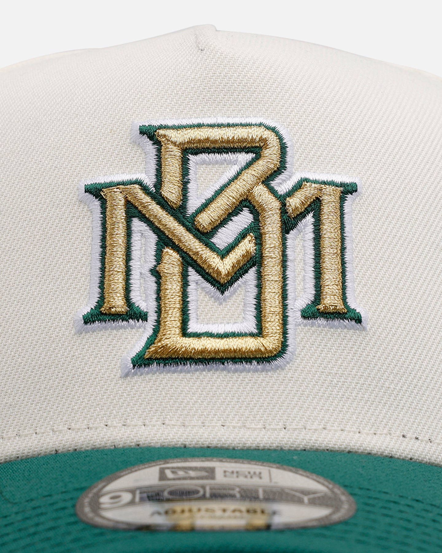 New Era Milwaukee Brewers 'Team Color Visor' 9FORTY A-Frame Snapback Chrome/Official Team Color、mySite、zt4zffjzw