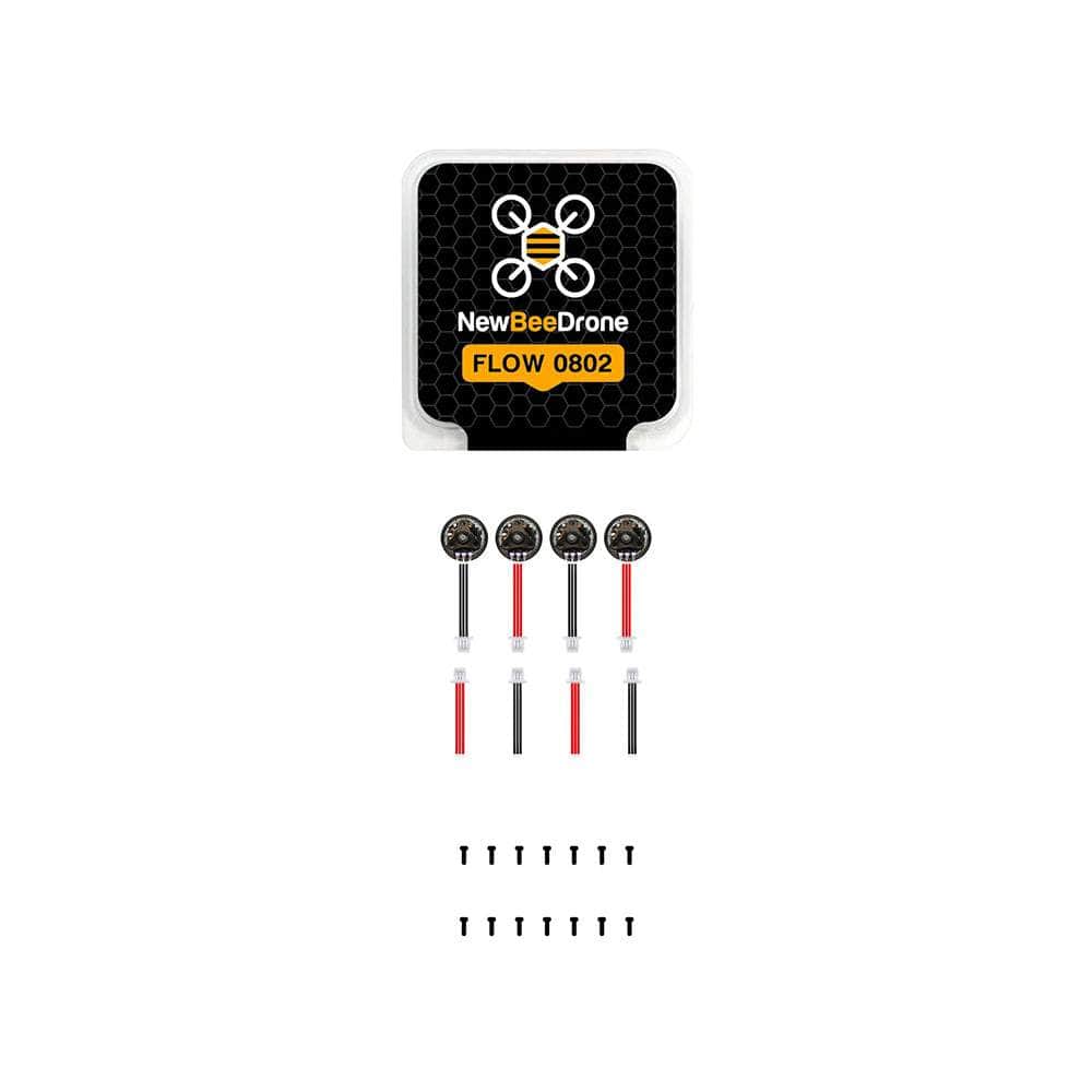  NewBeeDrone Flow 0802 19000Kv Micro Motor 4 Pack、mySite、merchandisen
