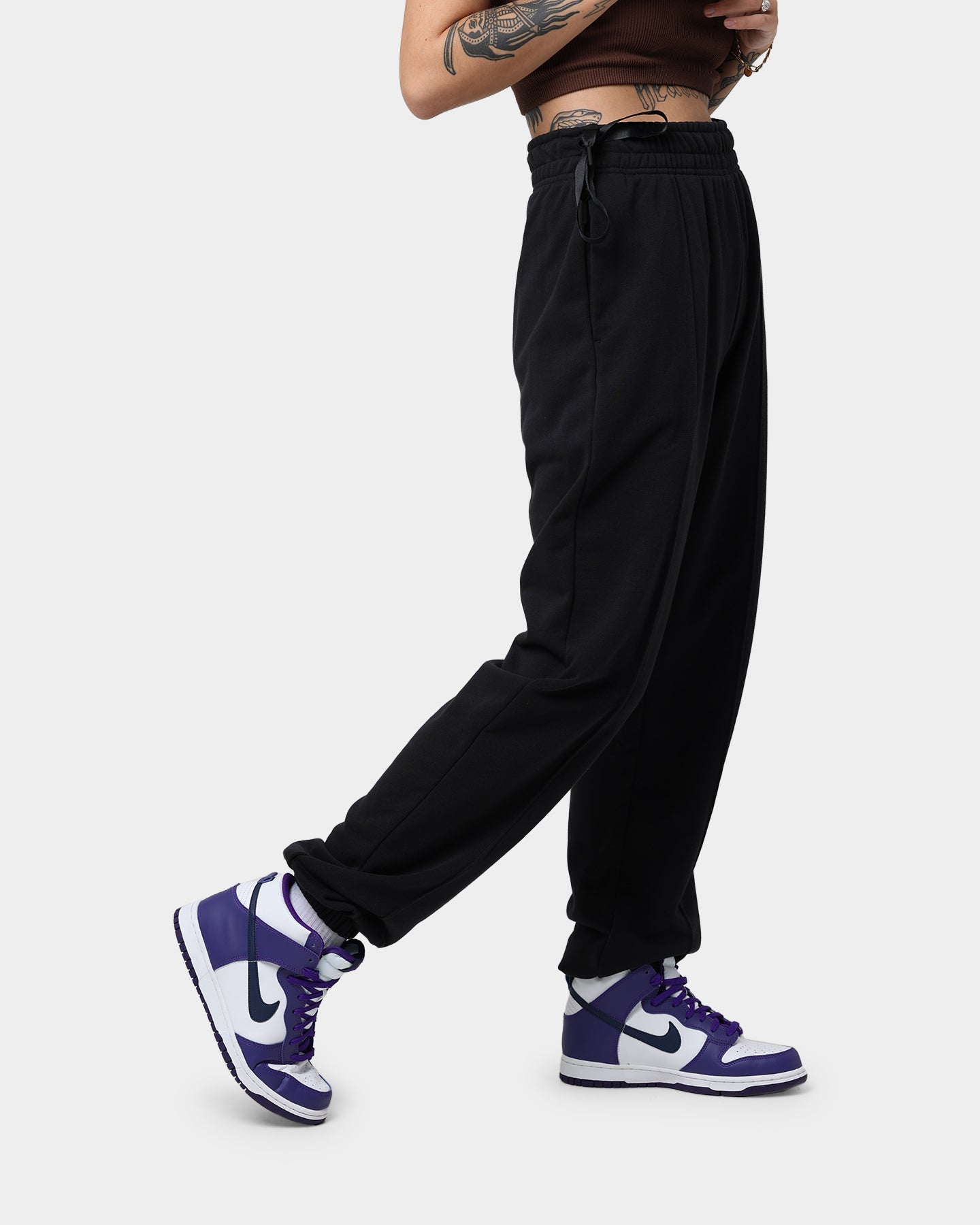 Nike Women's Sportswear Loose Fleece Dance Pants Black、mySite、zt4zffjzw