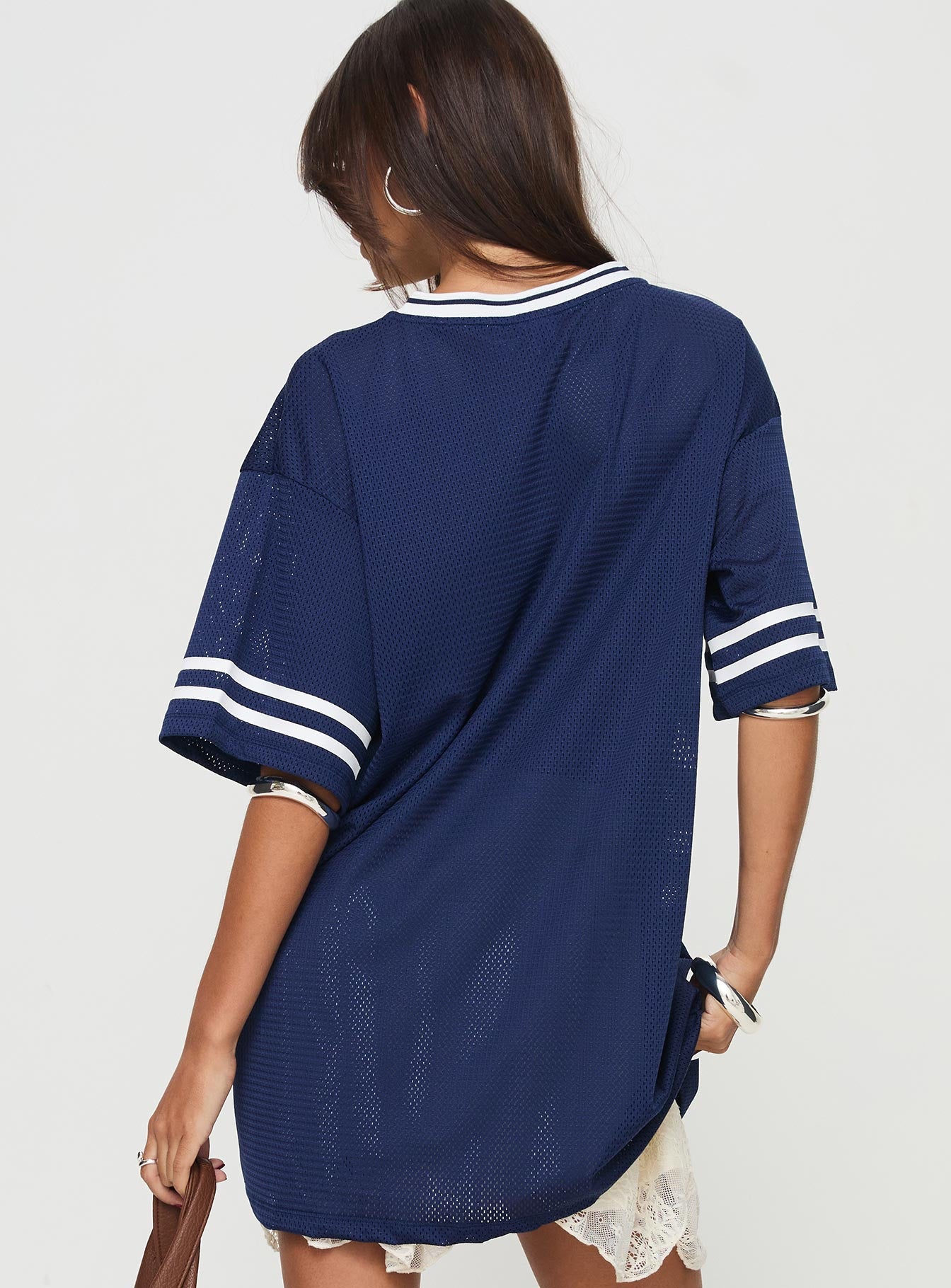 Michail Jersey Dress Navy、mySite、solidvoid