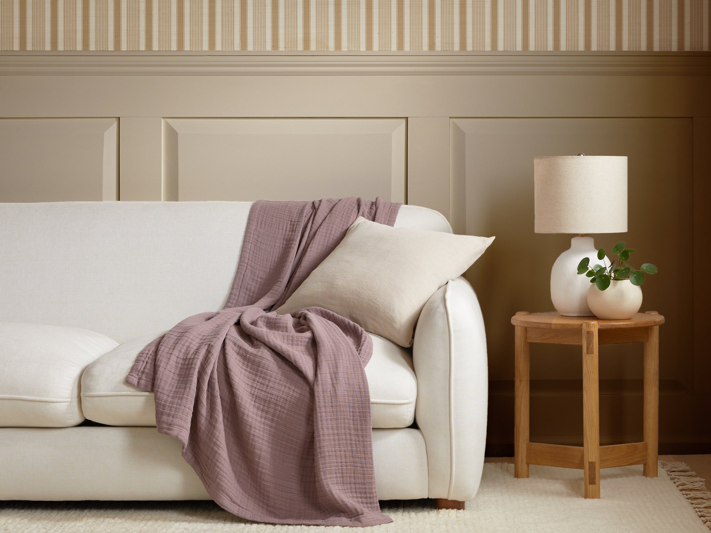  Cloud Linen Gauze Throw (Clover)、mySite、sugarbowlscore