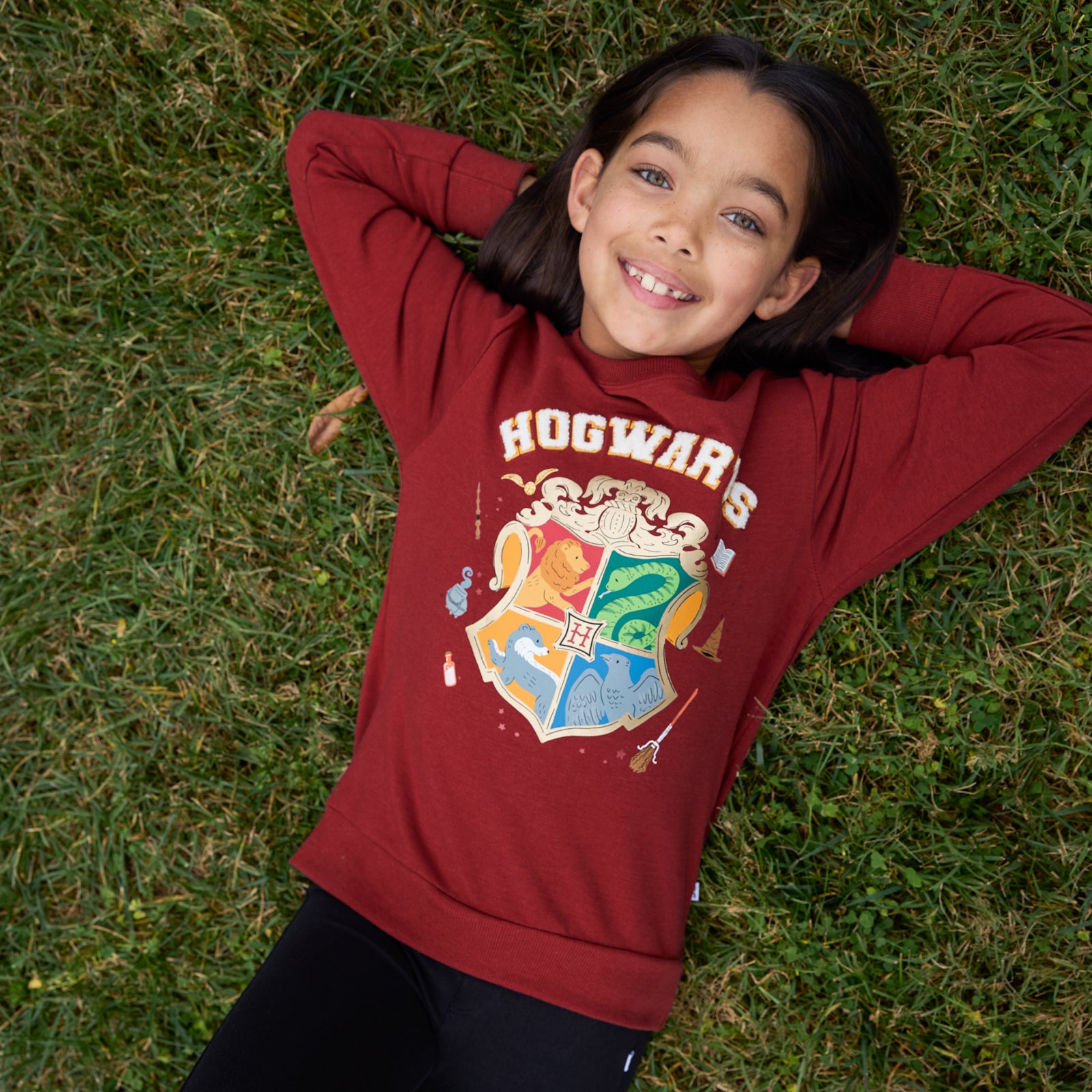 Harry Potter™ Hogwarts™ Crewneck Sweatshirt、mySite、g9winljtr