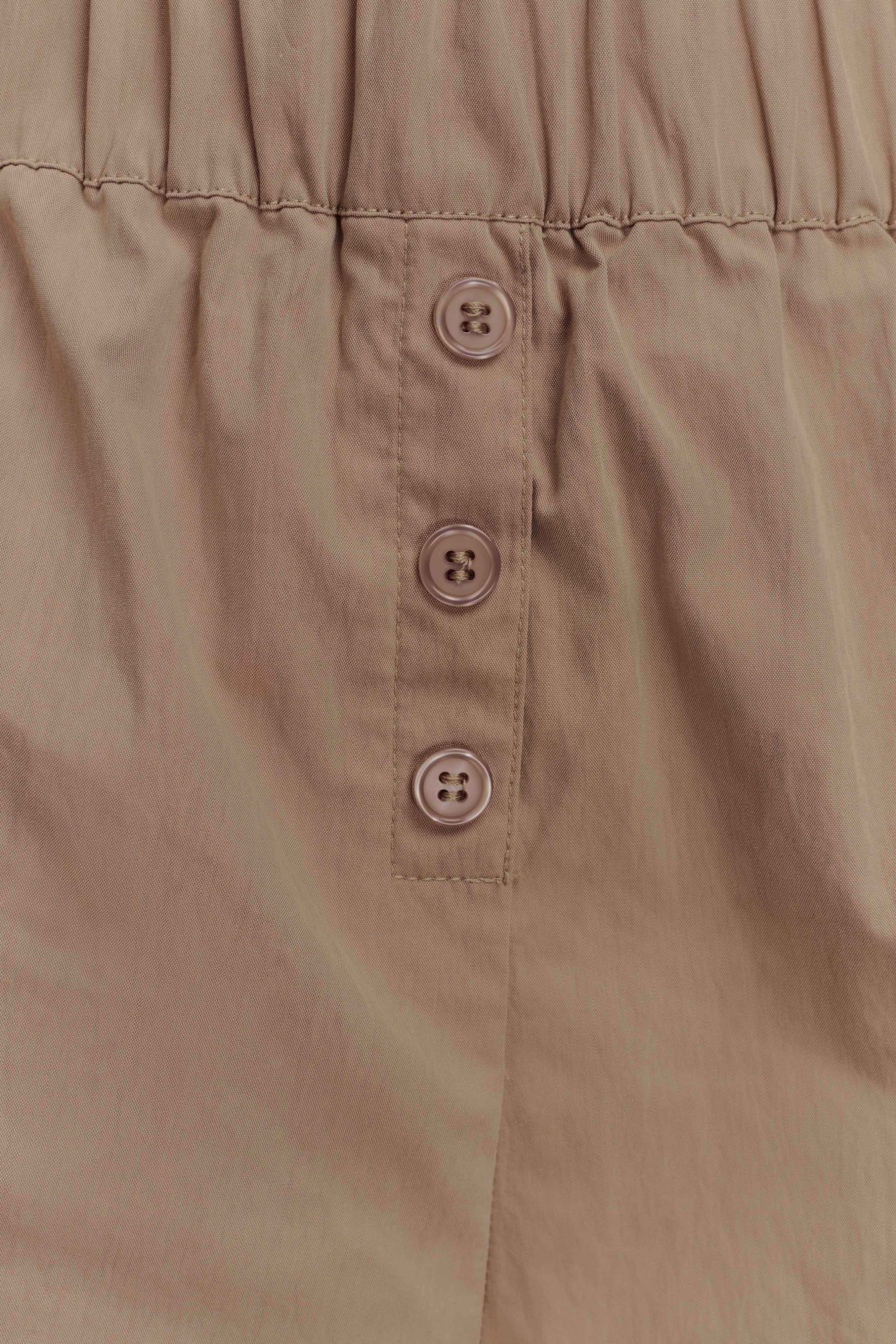 Johanna Cotton Relaxed Shorts - Sand、mySite、solidvoid