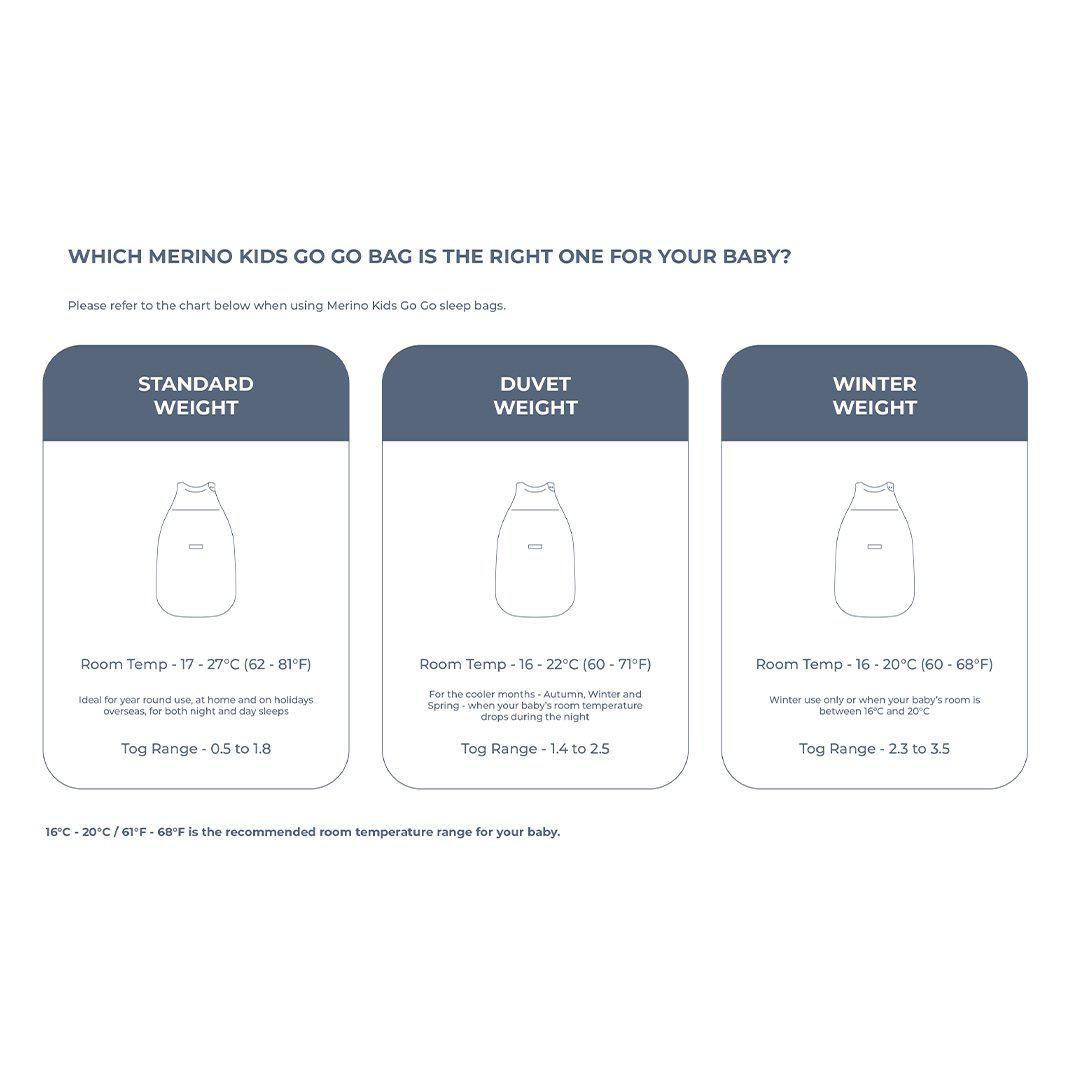  Merino Kids Go Go Sleeping Bag - Standard Weight - Misty Rose Stripe、mySite、merchandisen