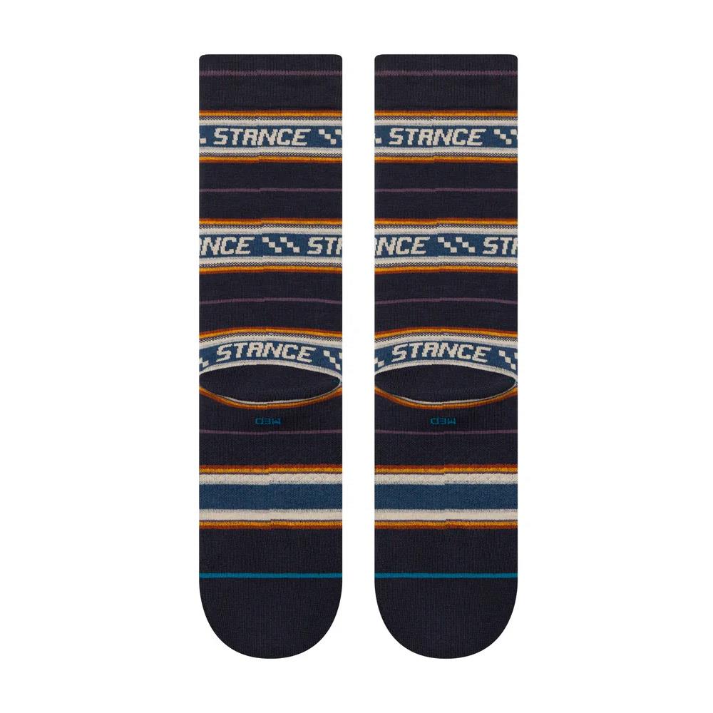  Stance Flowrider Crew Socks - Navy - Large、mySite、merchandisen