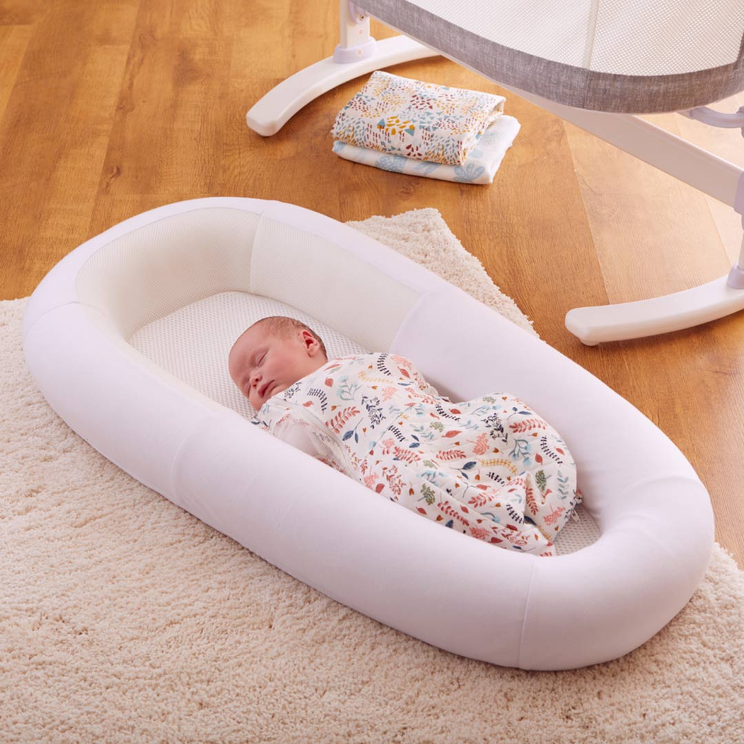  Purflo Sleep Tight Baby Bed - Soft White、mySite、merchandisen