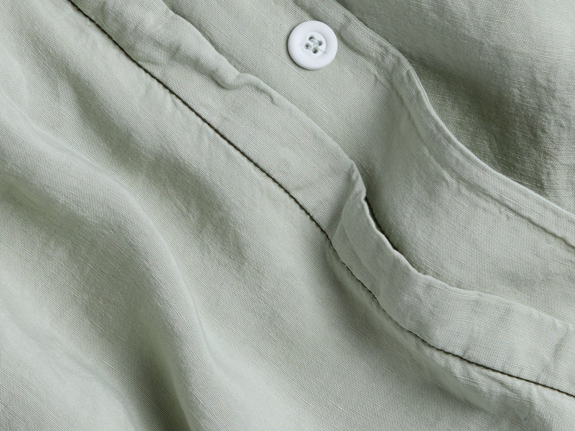  Heirloom TENCEL™ Linen Duvet Cover Set - Sage K/CK、mySite、sugarbowlscore