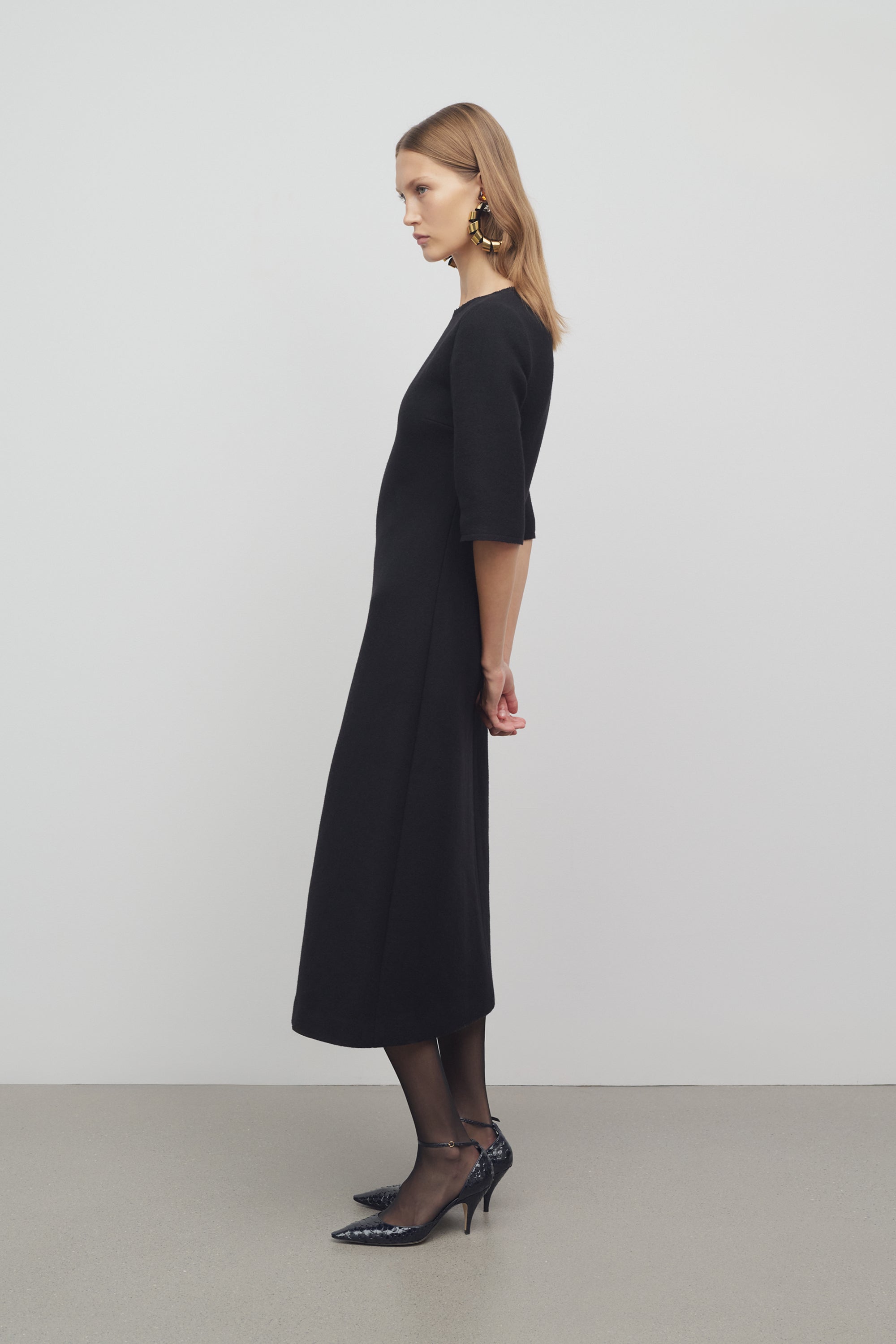 Solene Dress in Wool and Nylon、mySite、aoinhome