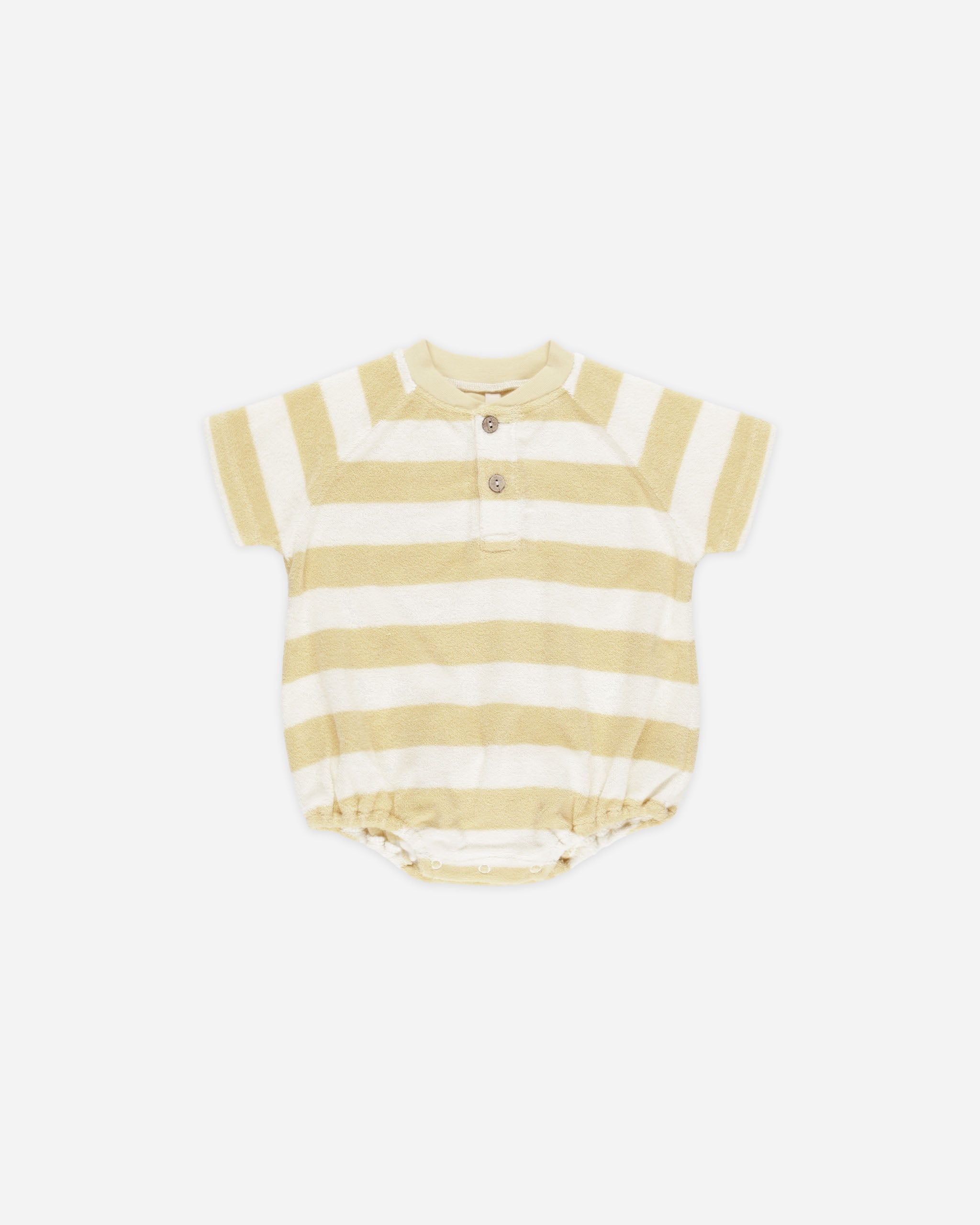  Terry Henley Romper || Yellow Stripe、mySite、layawaytickets