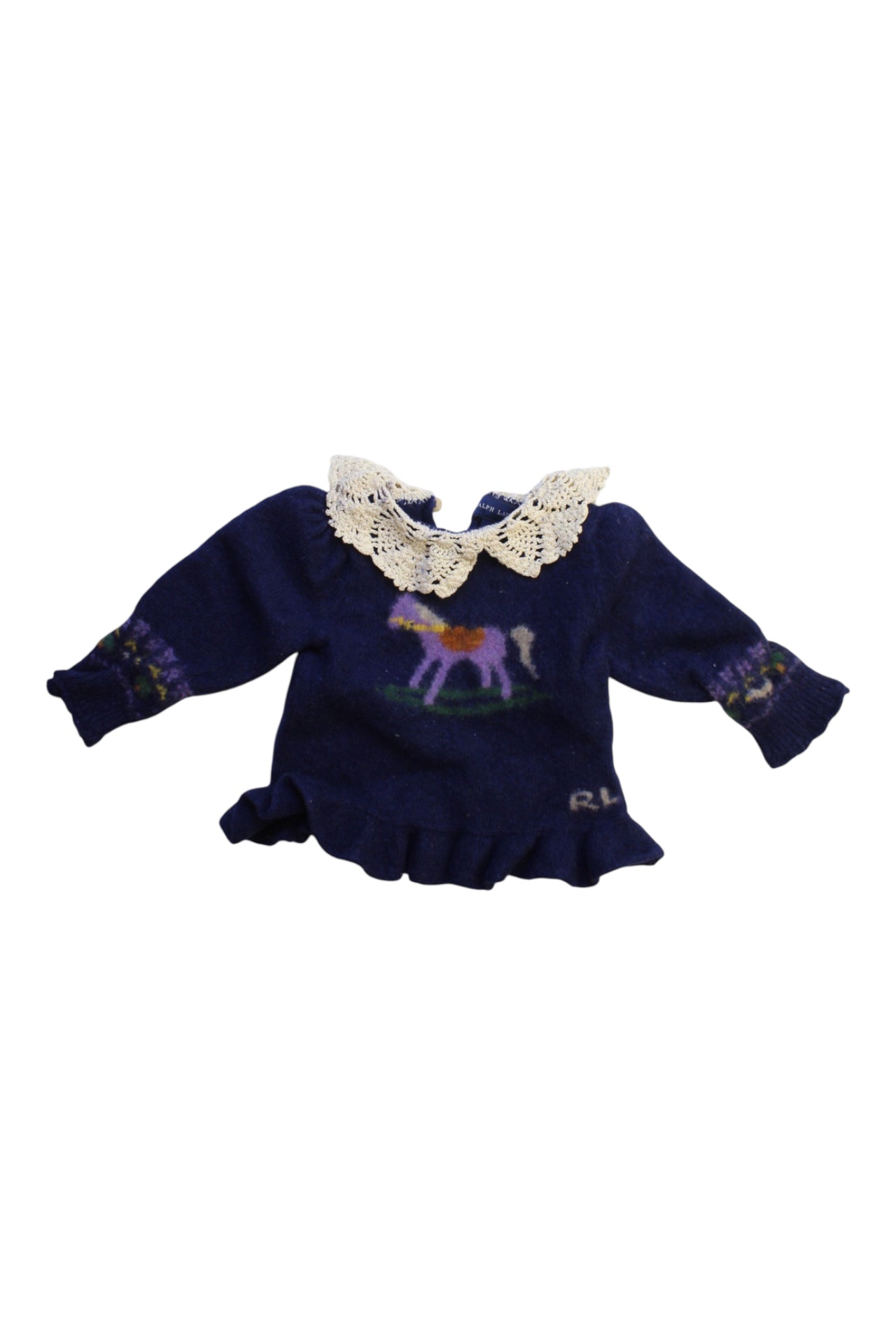 Ralph Lauren Horse Sweater Dress Size 2T、mySite、g9winljtr