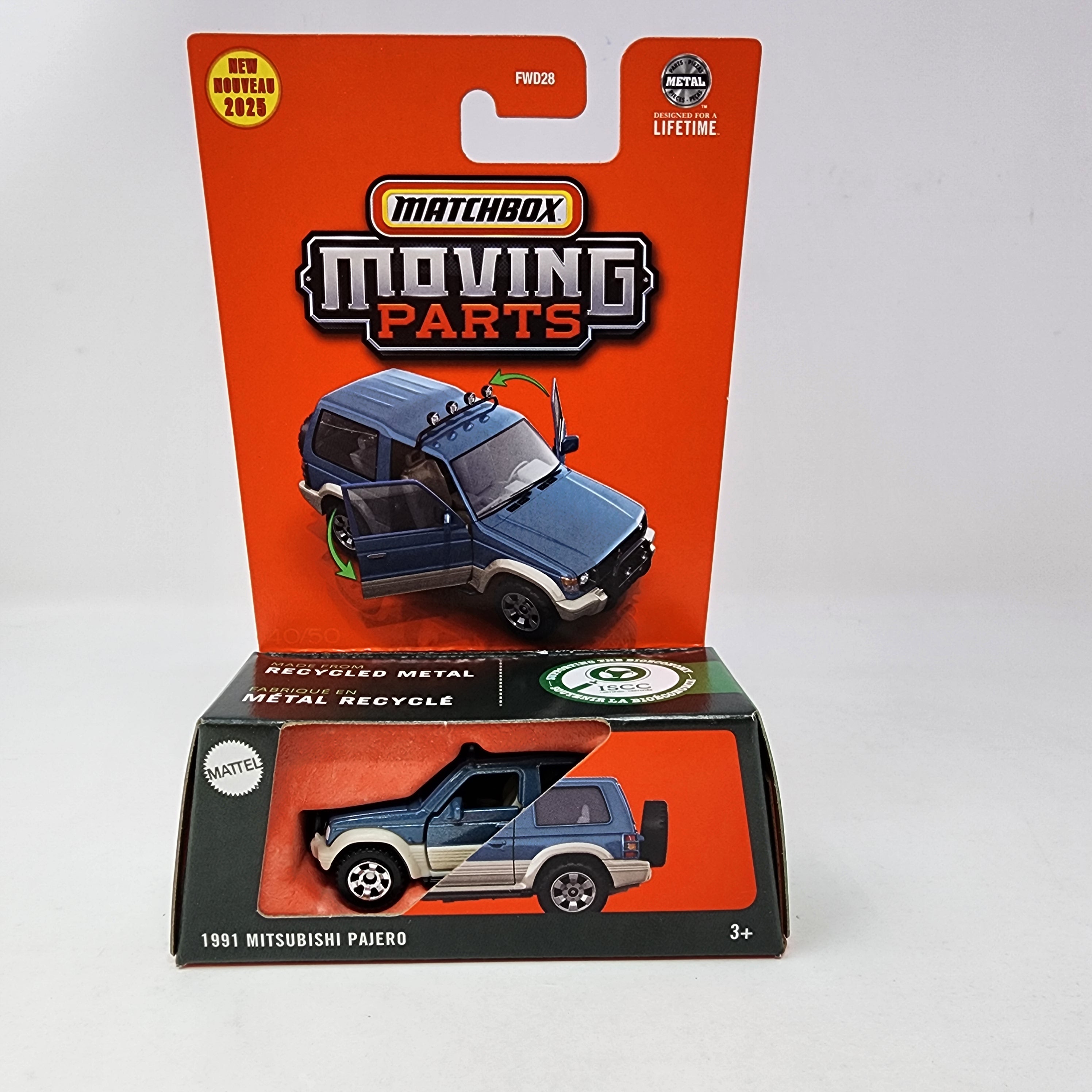 1991 Mitsubishi Pajero * 2025 Matchbox Moving Parts Case E、mySite、hgirdovlk
