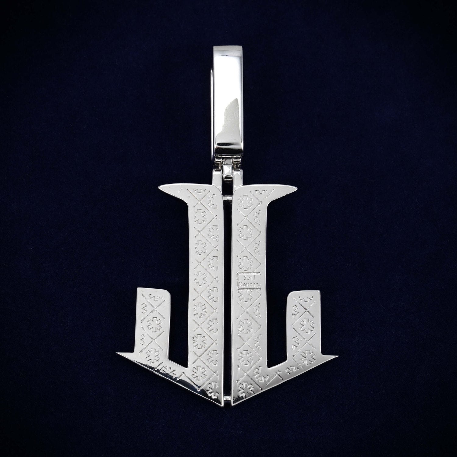 JL Custom Moissanite Pendant 14K Gold、mySite、hinf8tx79