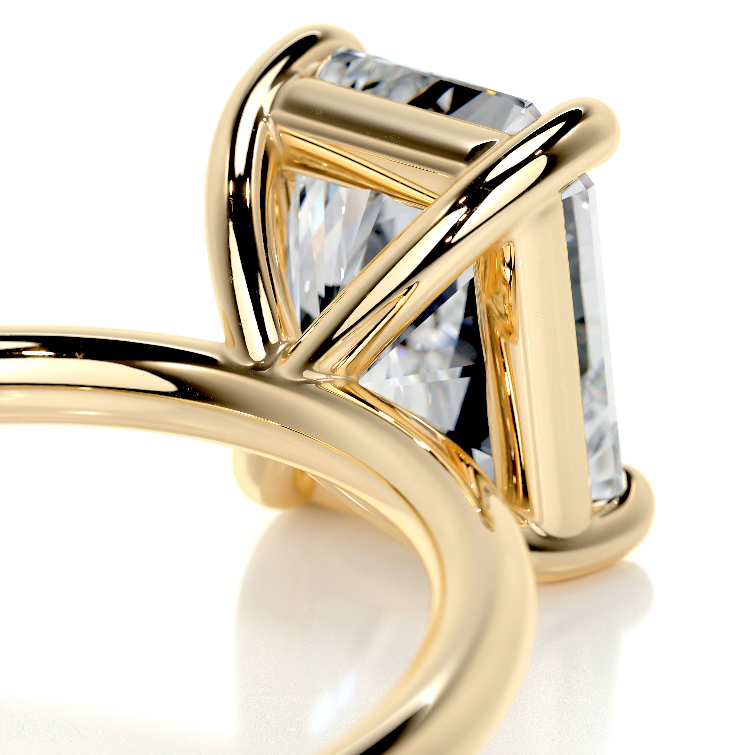 Harper Diamond Engagement Ring -18K Yellow Gold、mySite、hinf8tx79
