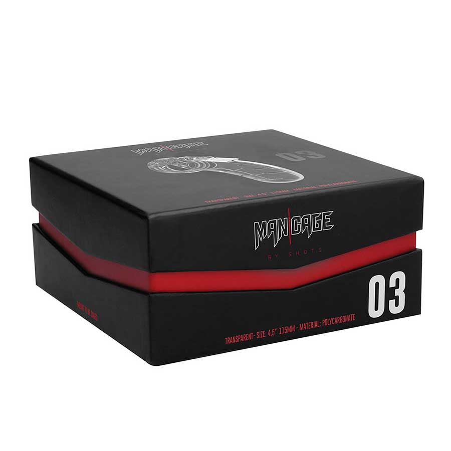 ManCage 4.5 Inch Model 03 Adjustable Male Chastity With Lock、mySite、bottomscart