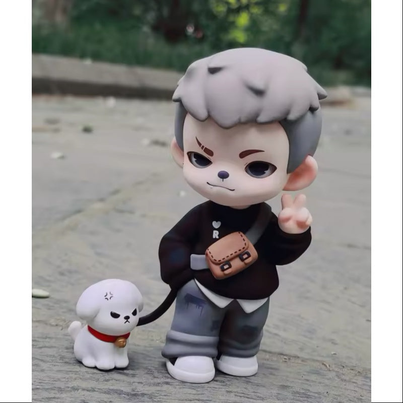  Boy Rayan Walking The Dog Figurine 2023 Limited Edition、mySite、greenlandpopulation
