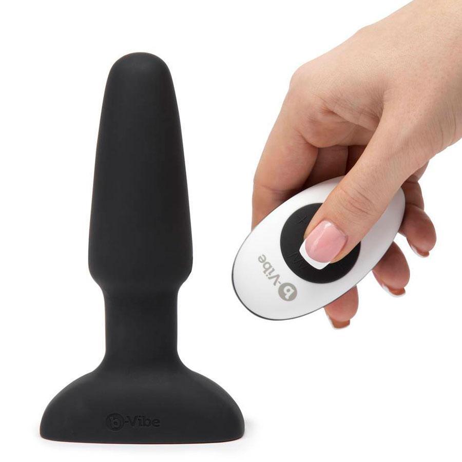 b-vibe Rimming Plug 2 | Rotating and Vibrating Butt Plug for Men、mySite、bottomscart