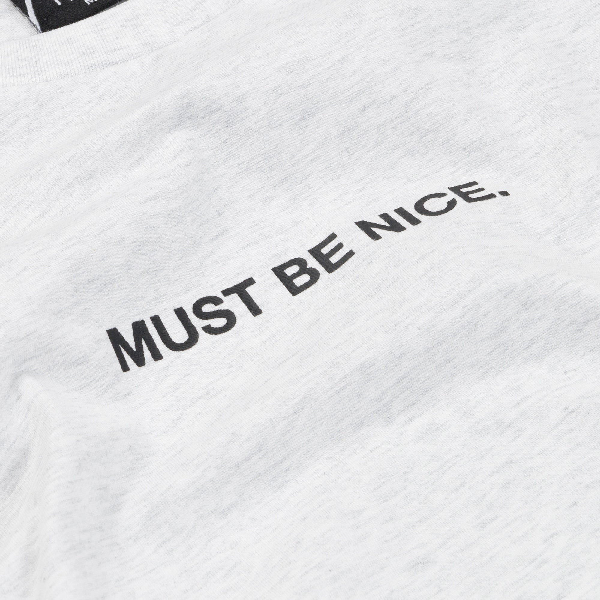  Must Be Nice Long Sleeve (Ash Heather)、mySite、merchandisen