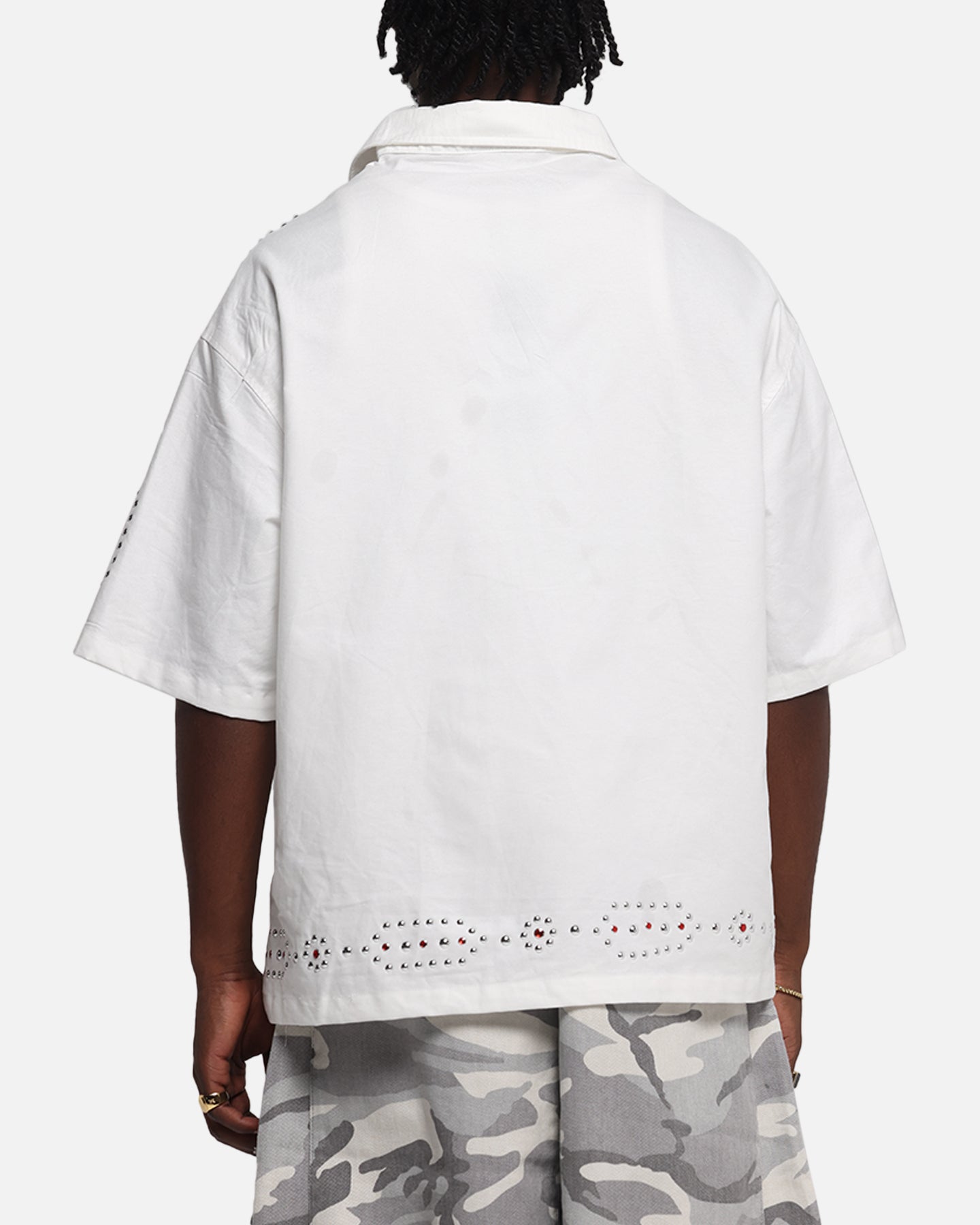 Loiter Western Button Up Shirt Cream、mySite、zt4zffjzw