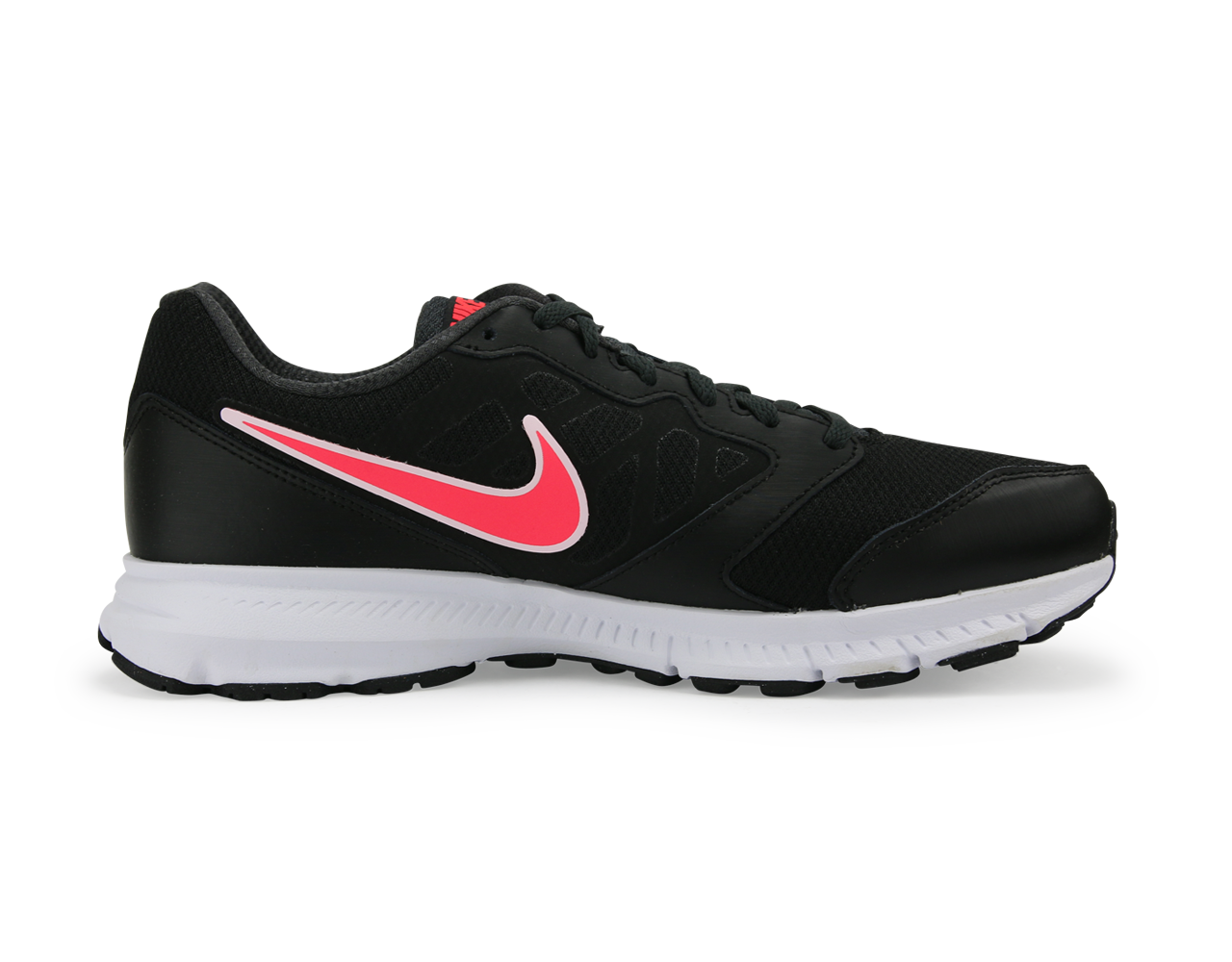 Nike Women's DownShifter 6 Running Shoes Black/Hyper Punch/Anthracite、mySite、noshort