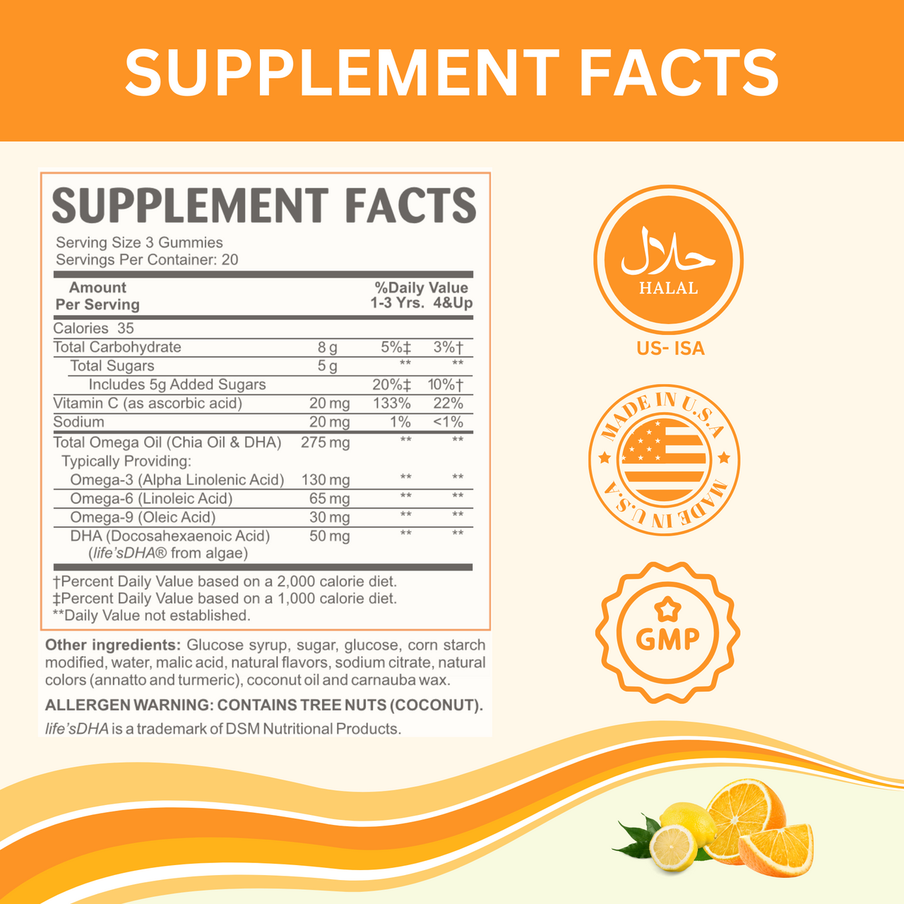 Greenfield Nutritions - Halal Omega with DHA for Kids、mySite、topwebapps