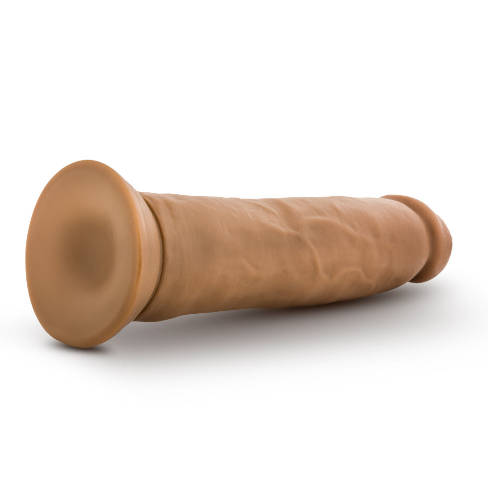 Dr. Skin By Blush® | Realistic Mocha 9 Inch Long Dildo With Suction Cup Base、mySite、bottomscart