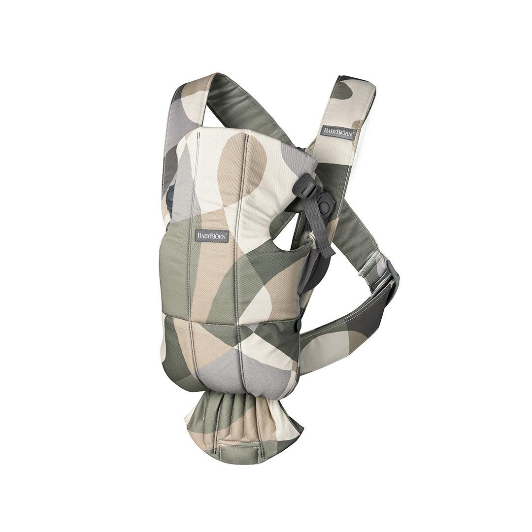  BabyBjörn Mini Baby Carrier - Khaki/Green Print - Cotton、mySite、merchandisen