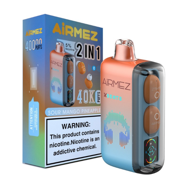 AirMez X-Beats 40,000 Puffs Disposable Vape 20mL 5 Pack、mySite、zt4zffjzw