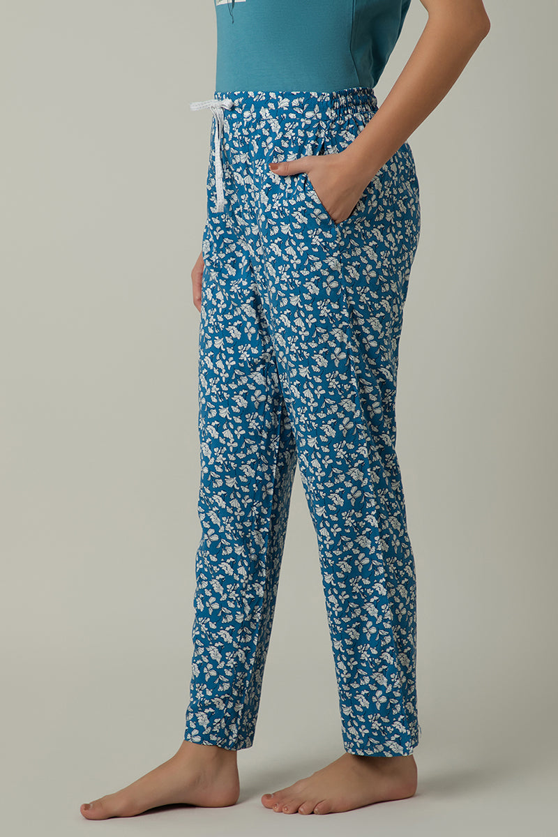 Full Length Pyjama Bottom - Vallarta Ditsy Print、mySite、justintrudeaud