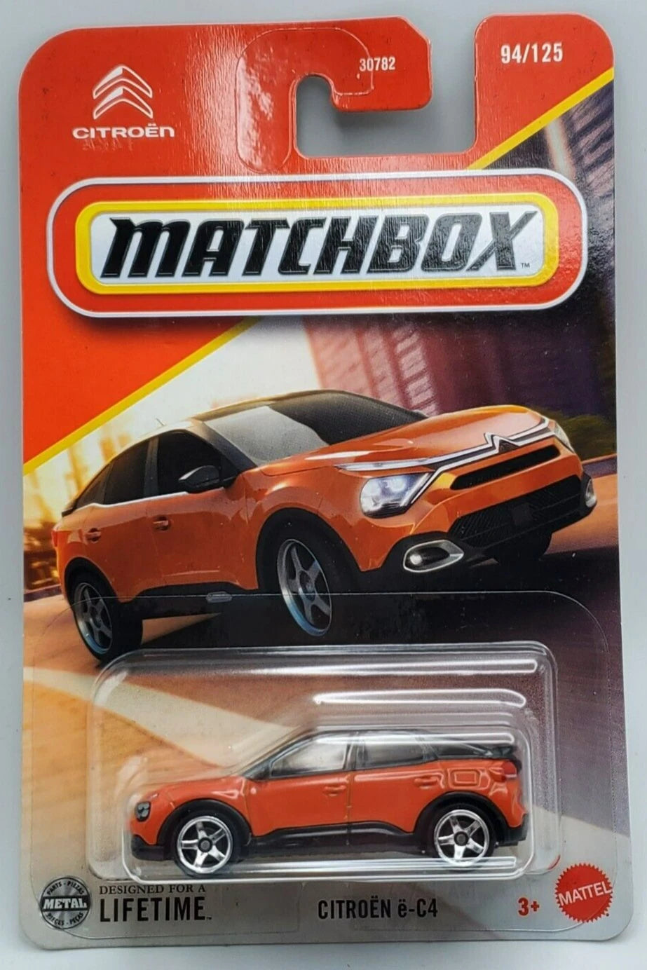 Citroen e-C4 #94 * Orange * 2025 Matchbox Basic Case E、mySite、hgirdovlk