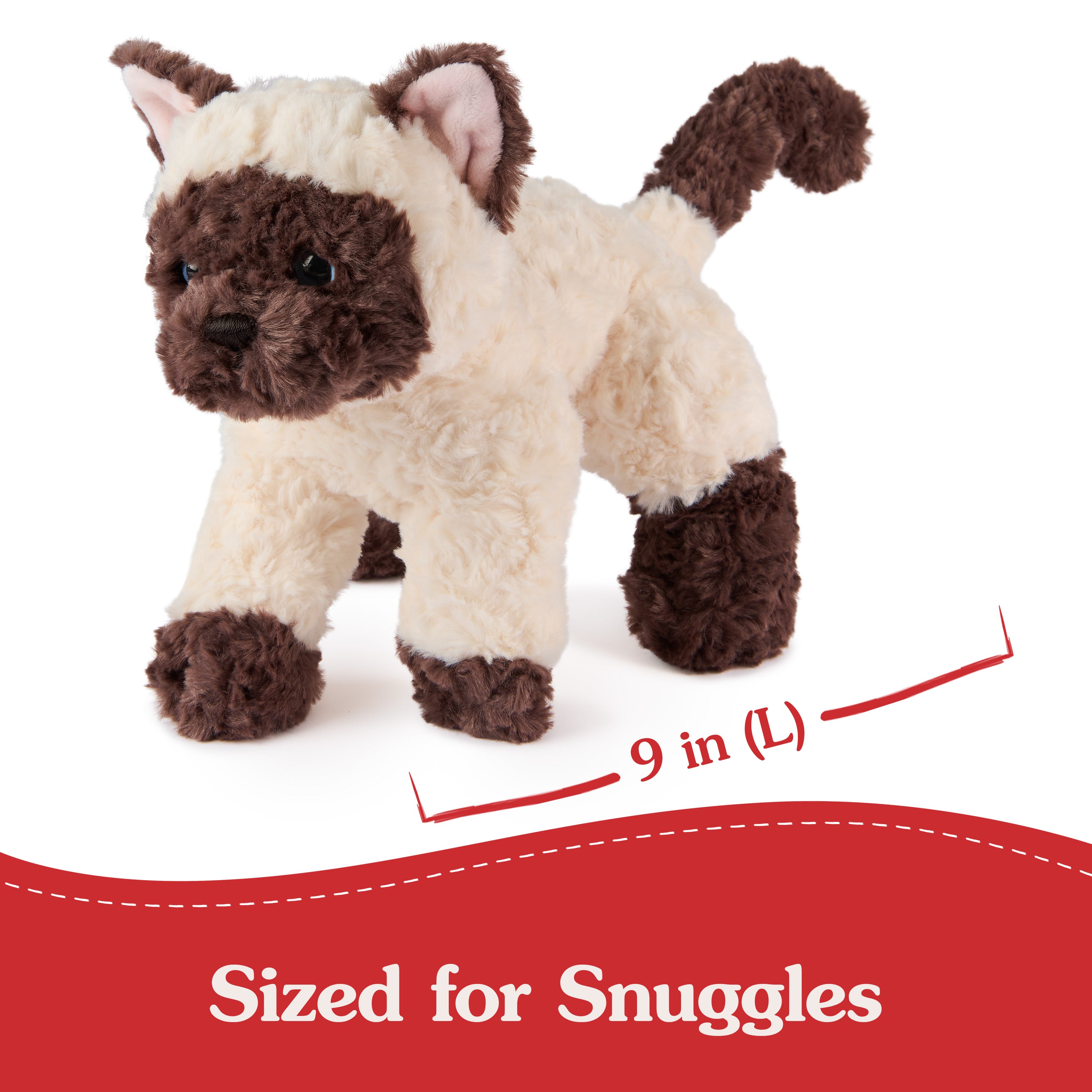 Bootsie Siamese Kitten, 9 in、mySite、pszhyizbm