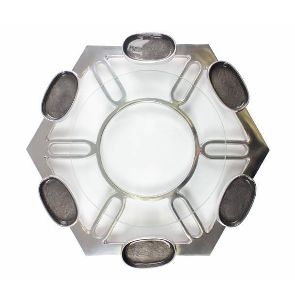 Modern Hexagon Seder Plate、mySite、topwebapps
