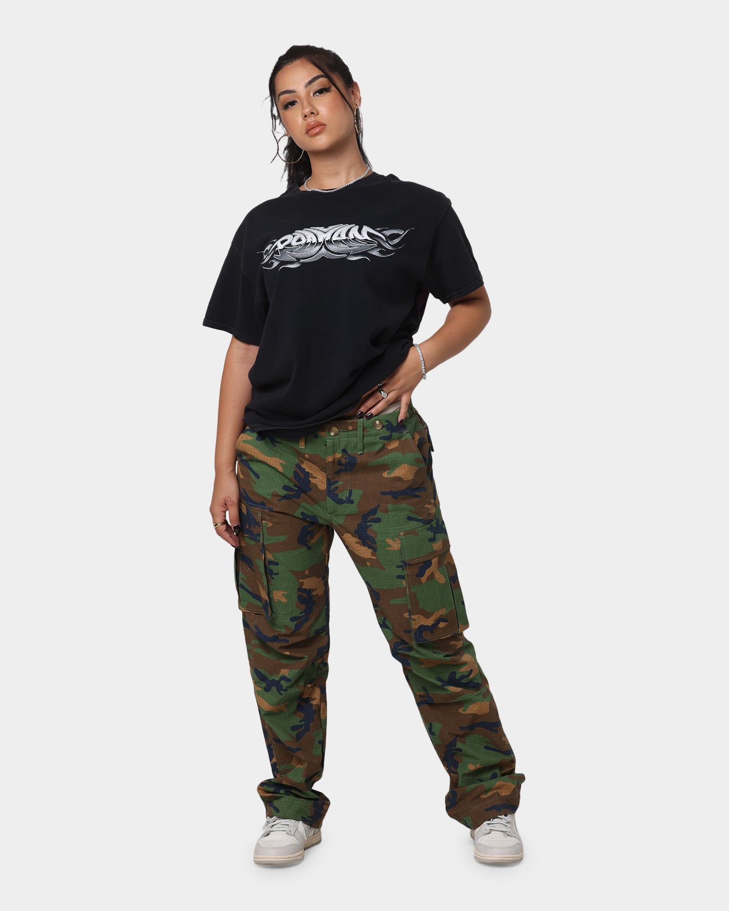 Rodman Brand Metal Logo Vintage T-Shirt Black Wash、mySite、zt4zffjzw