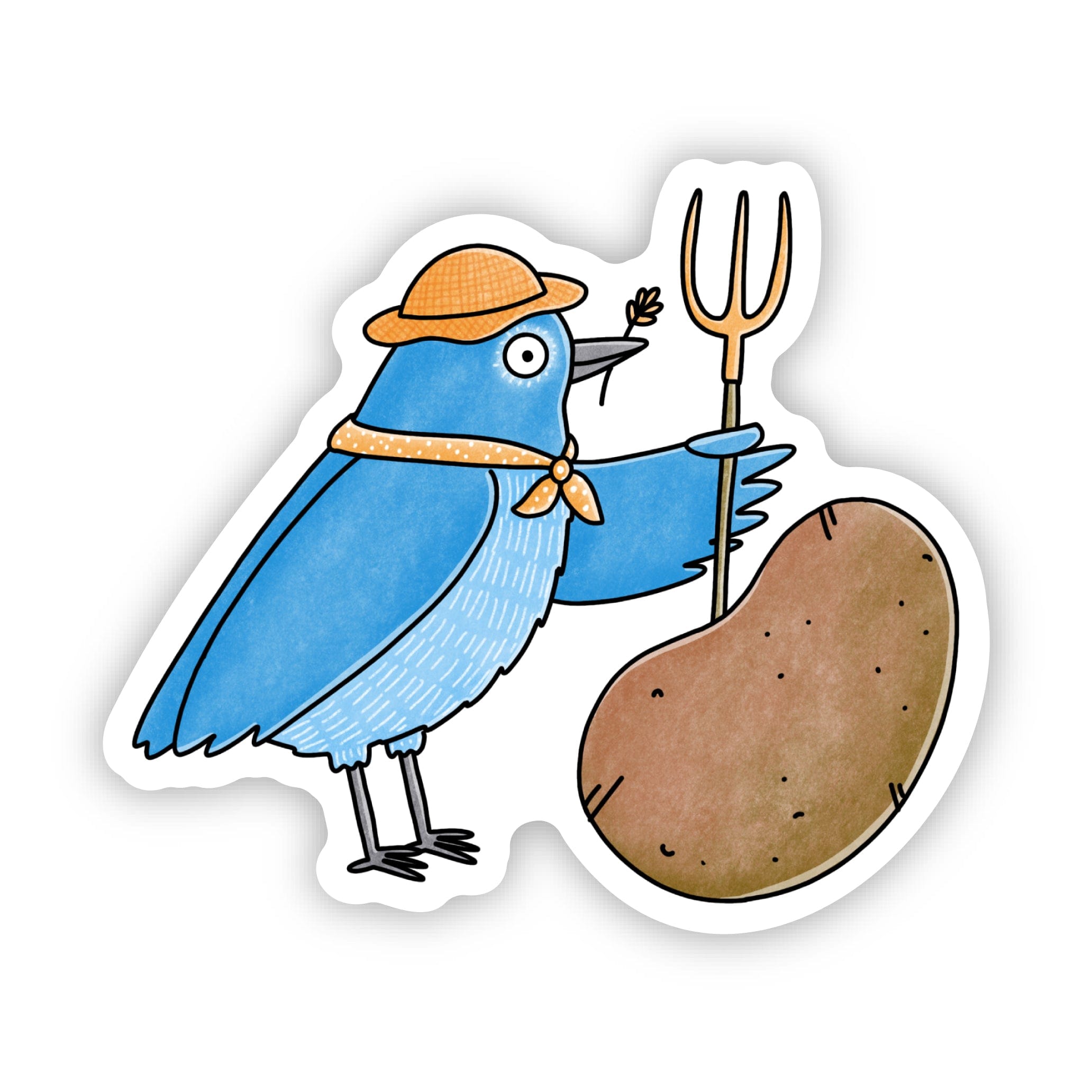  Bird Farmer Idaho Sticker、mySite、ghnorth