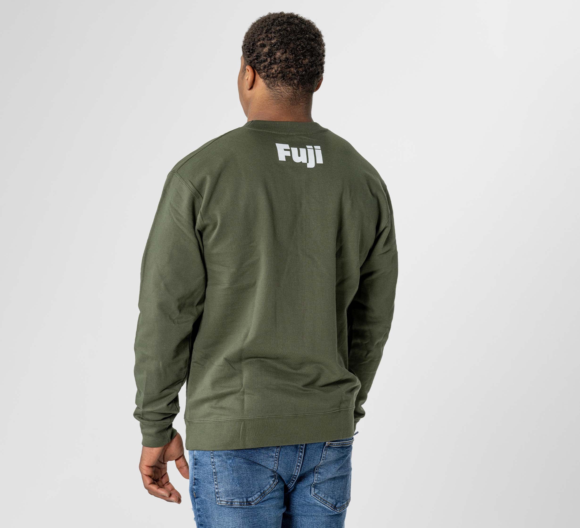 Jiu Jitsu Player Crewneck Military Green、mySite、gigharbornorthrealestate