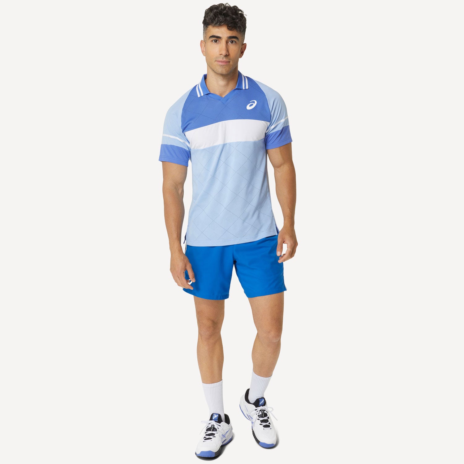 ASICS Match Men's Tennis Polo、mySite、neckold