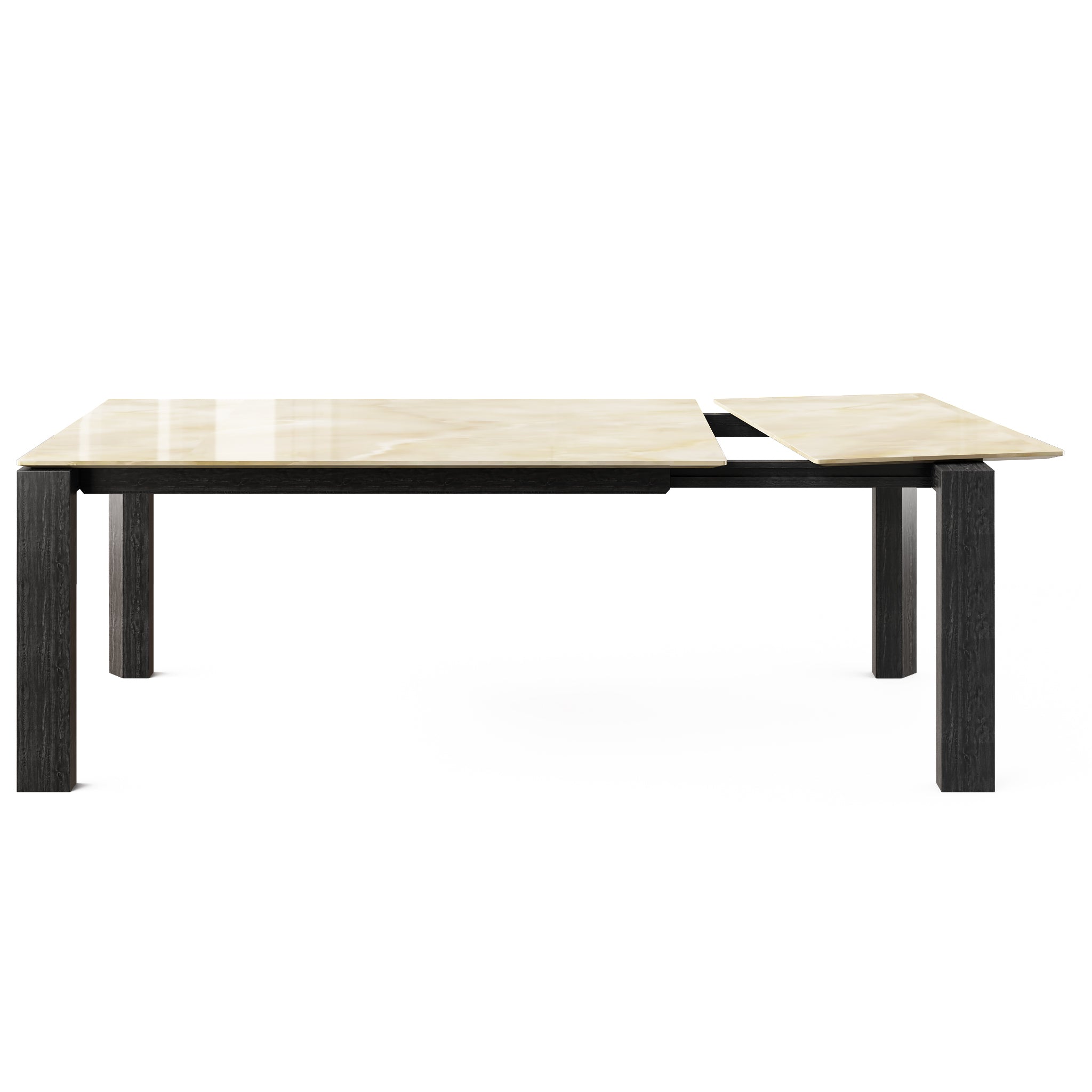  Omnia Dining Table Extendable with Marble and Wood Finish Options、mySite、sugarbowlscore