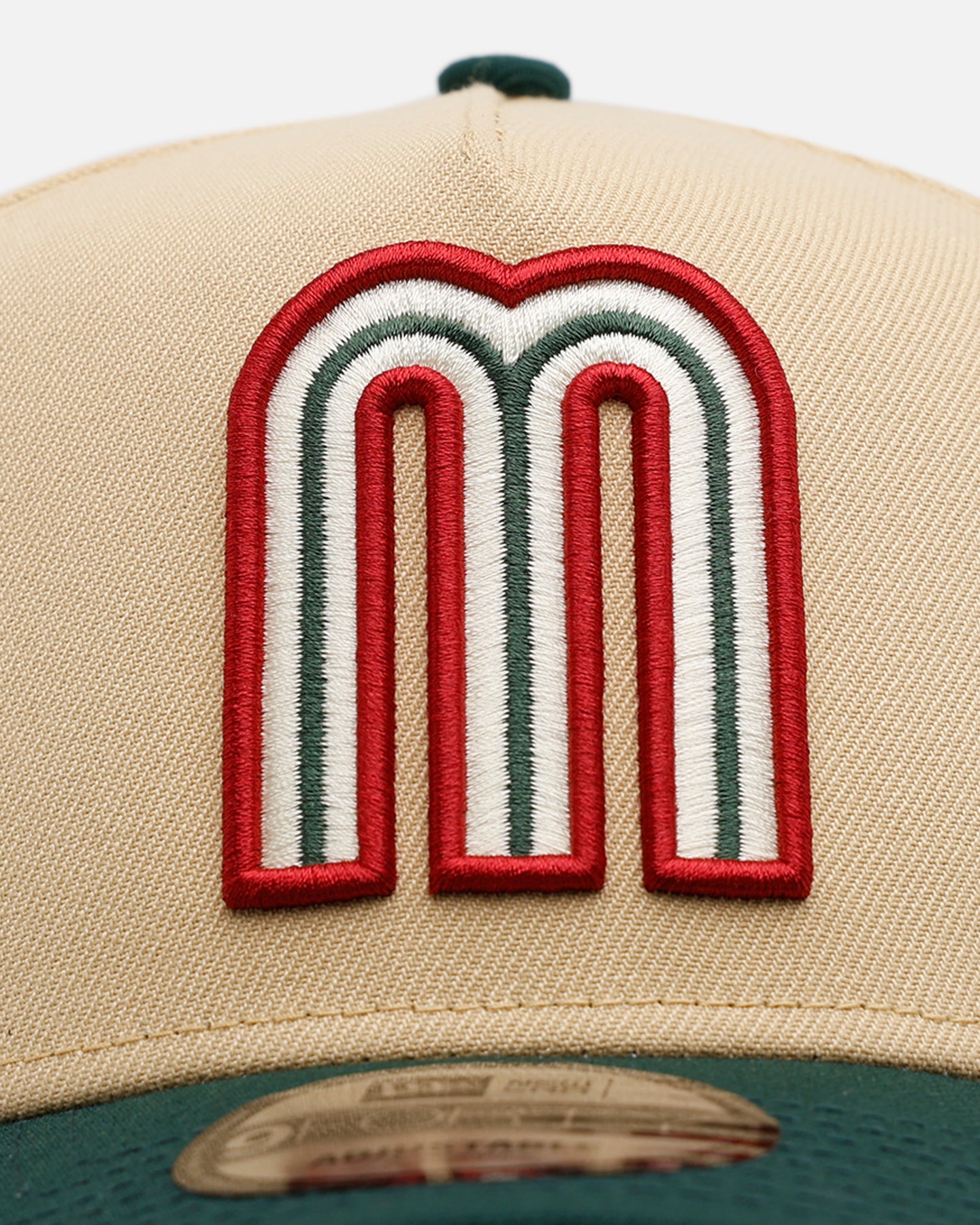 New Era Mexico National Baseball Team 'Vintage' 9FORTY A-Frame Snapback Vegas Gold、mySite、zt4zffjzw