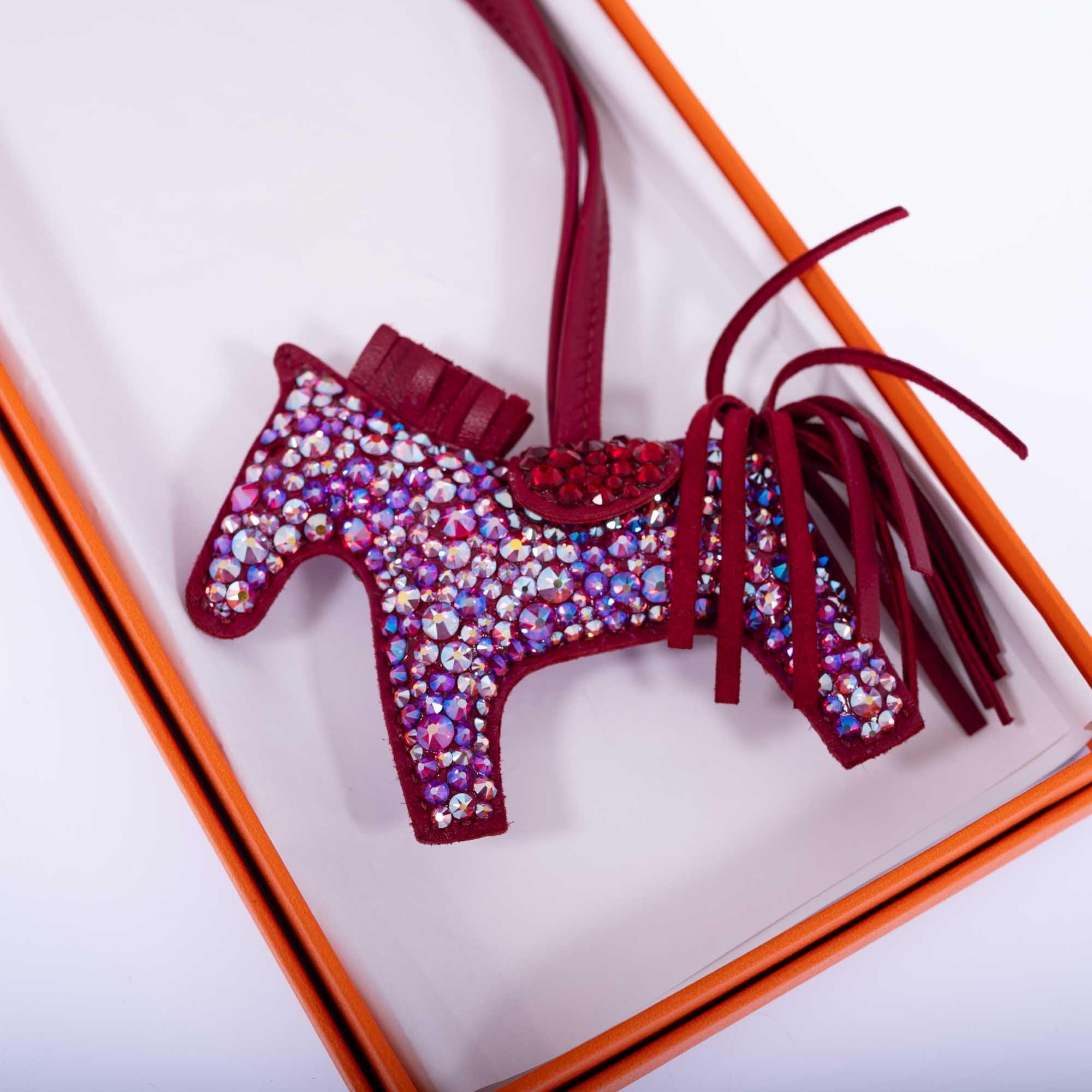 Hermès Rodeo Rubis Bag Charm Custom Swarovski PM、mySite、garminoutage.com