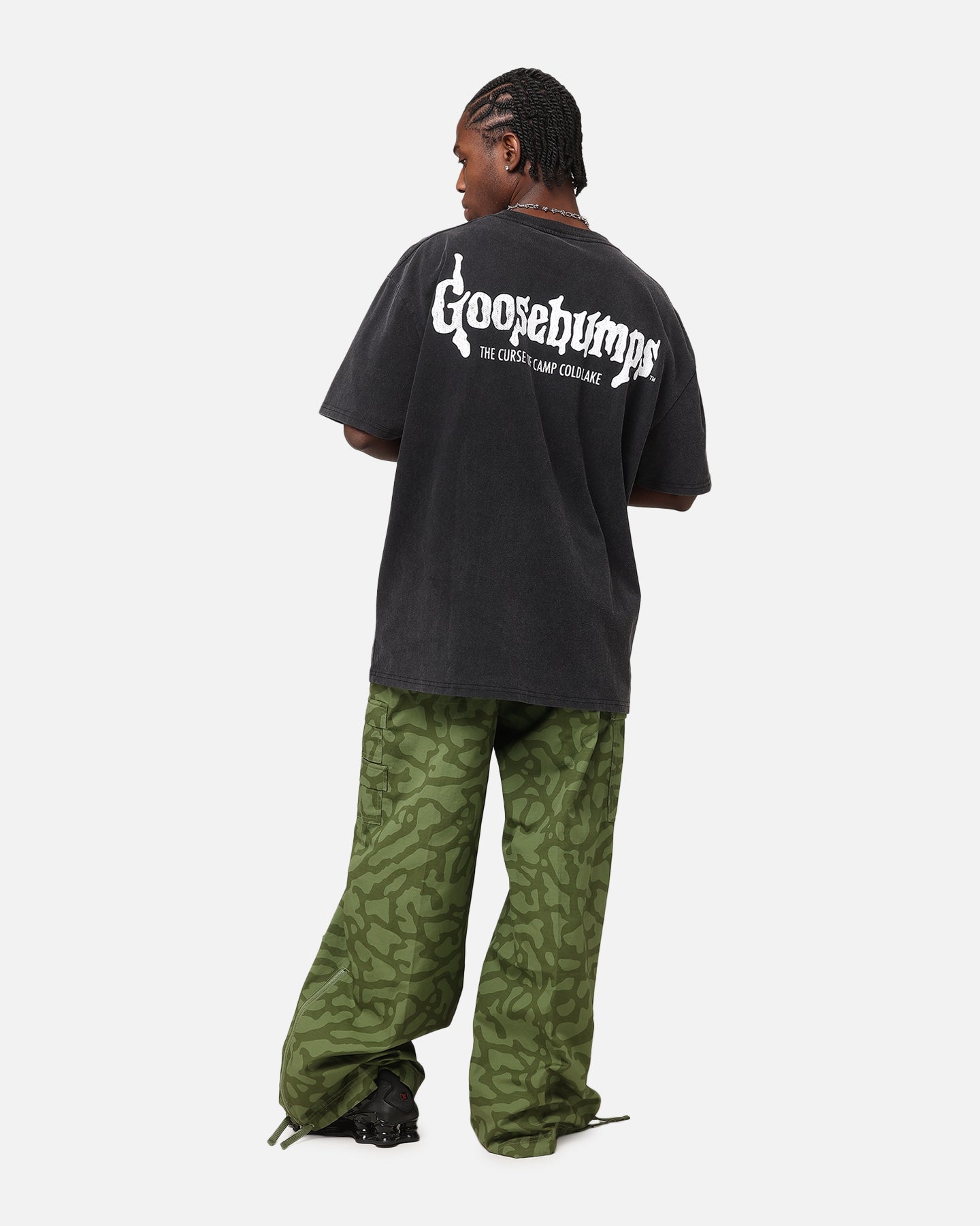 American Thrift X Goosebumps Cold Lake Heavy T-Shirt Vintage Black、mySite、zt4zffjzw